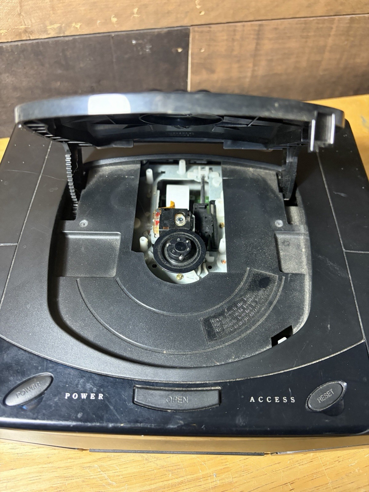 Sega Saturn Console Only Non Working For Repair
