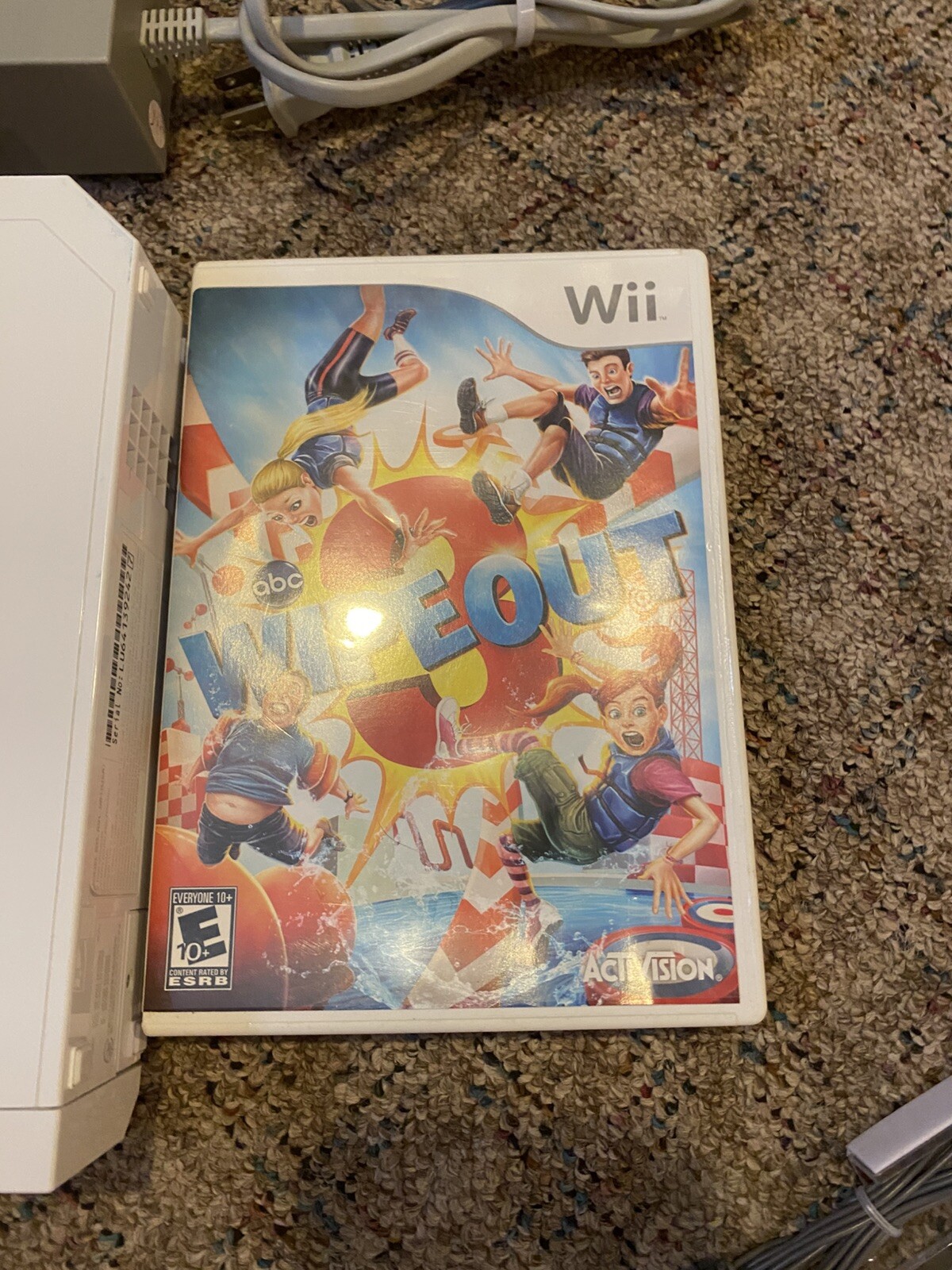 Nintendo Wii RVL-001 512 MB Home Console – White With Games And Cables