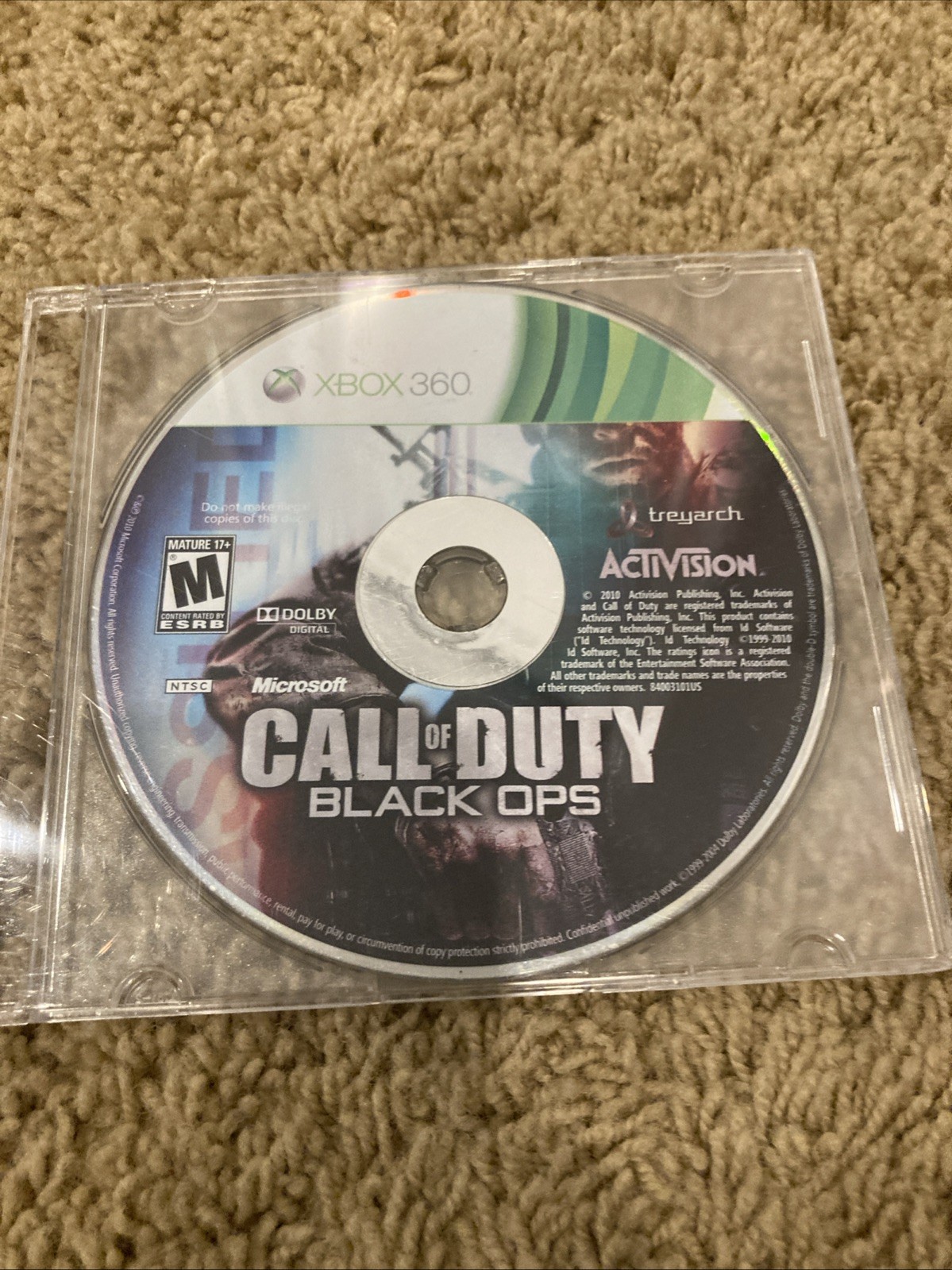 Xbox 360 E “Call Of Duty Ghosts” Edition Blue Console W/ Controller & 5 Games