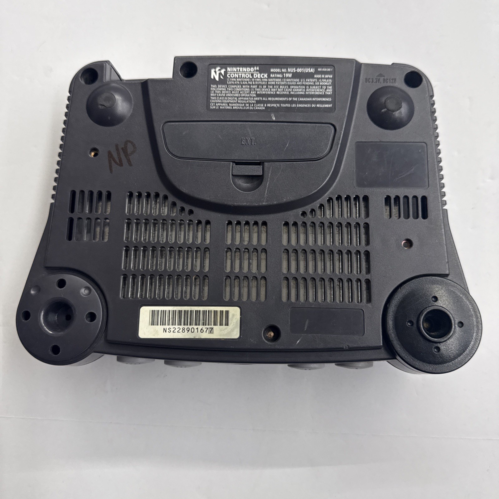 Defective – Nintendo 64 Home Console – Black No Power N64 #11