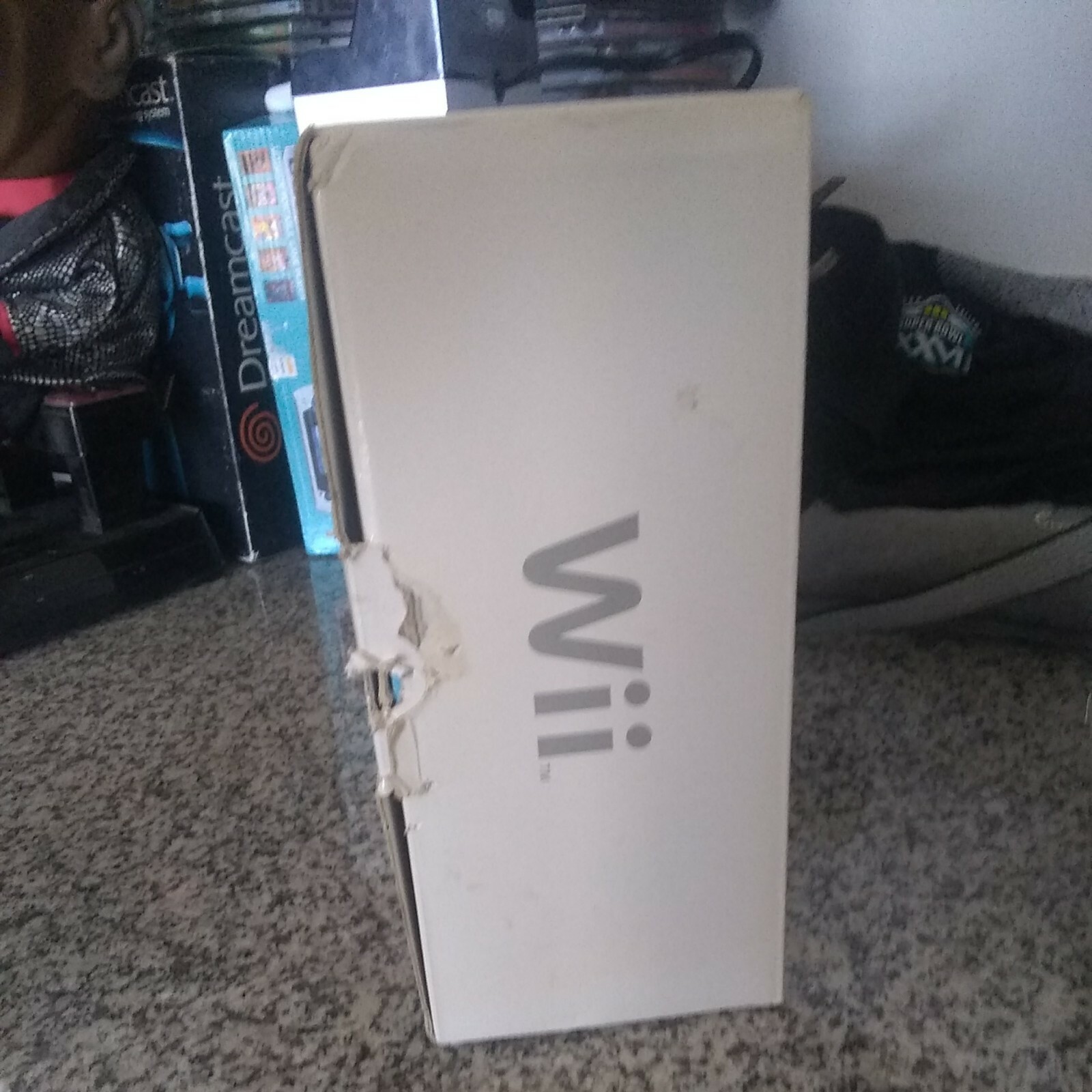 Nintendo Wii White Game Console with Wii Sports Game 12 games In Box Tested!!!
