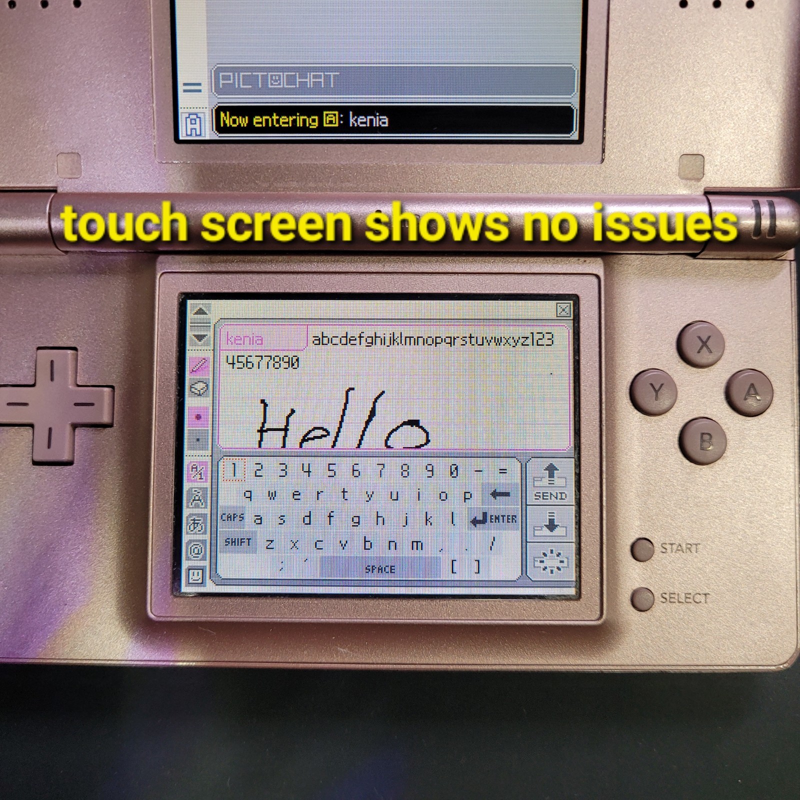 Nintendo DS Lite – Metallic Rose Gold / Pink – Handheld Console – USG-001