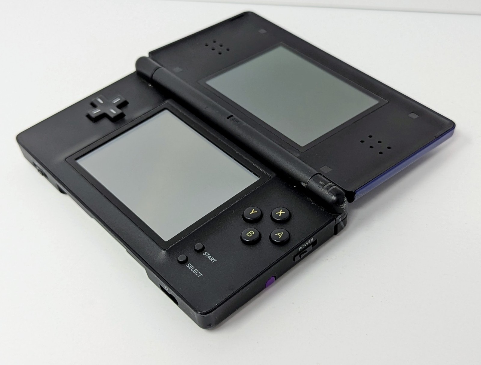 Nintendo DS Lite Cobalt Blue System Bundle w/ Diddy Kong Racing – Broken Hinge