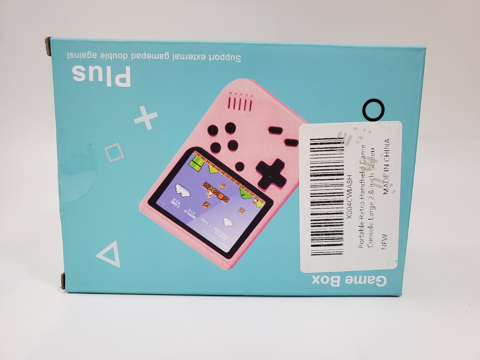 Game Box Plus- Hand Held Game System Red With Controller/ New