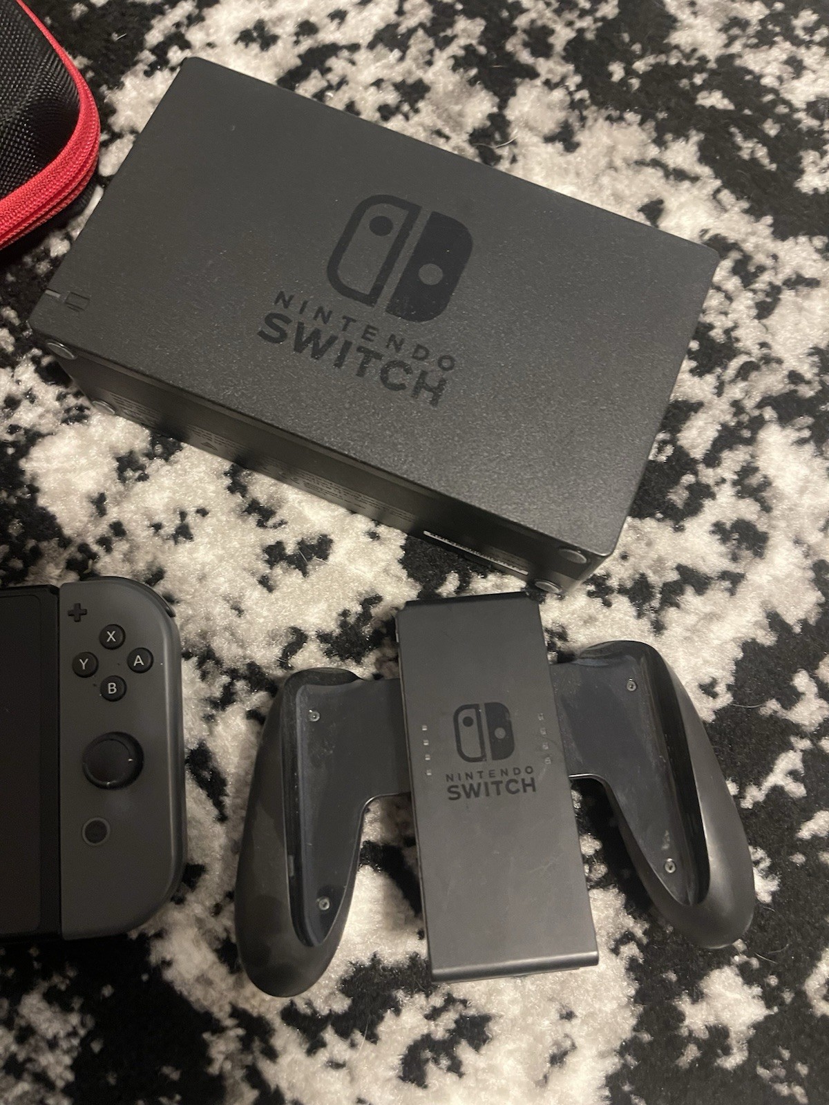 Nintendo Switch Black With Tons Of Games & Extra Controllers