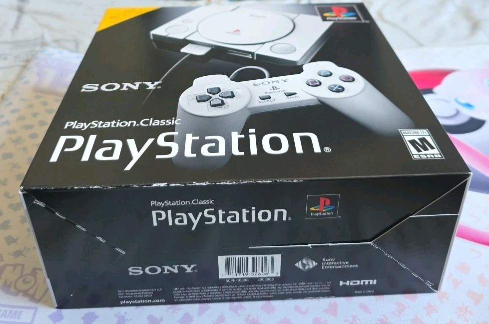 Official Sony PlayStation Classic Mini -With 20 Games Pre-Installed -SHIPS TODAY