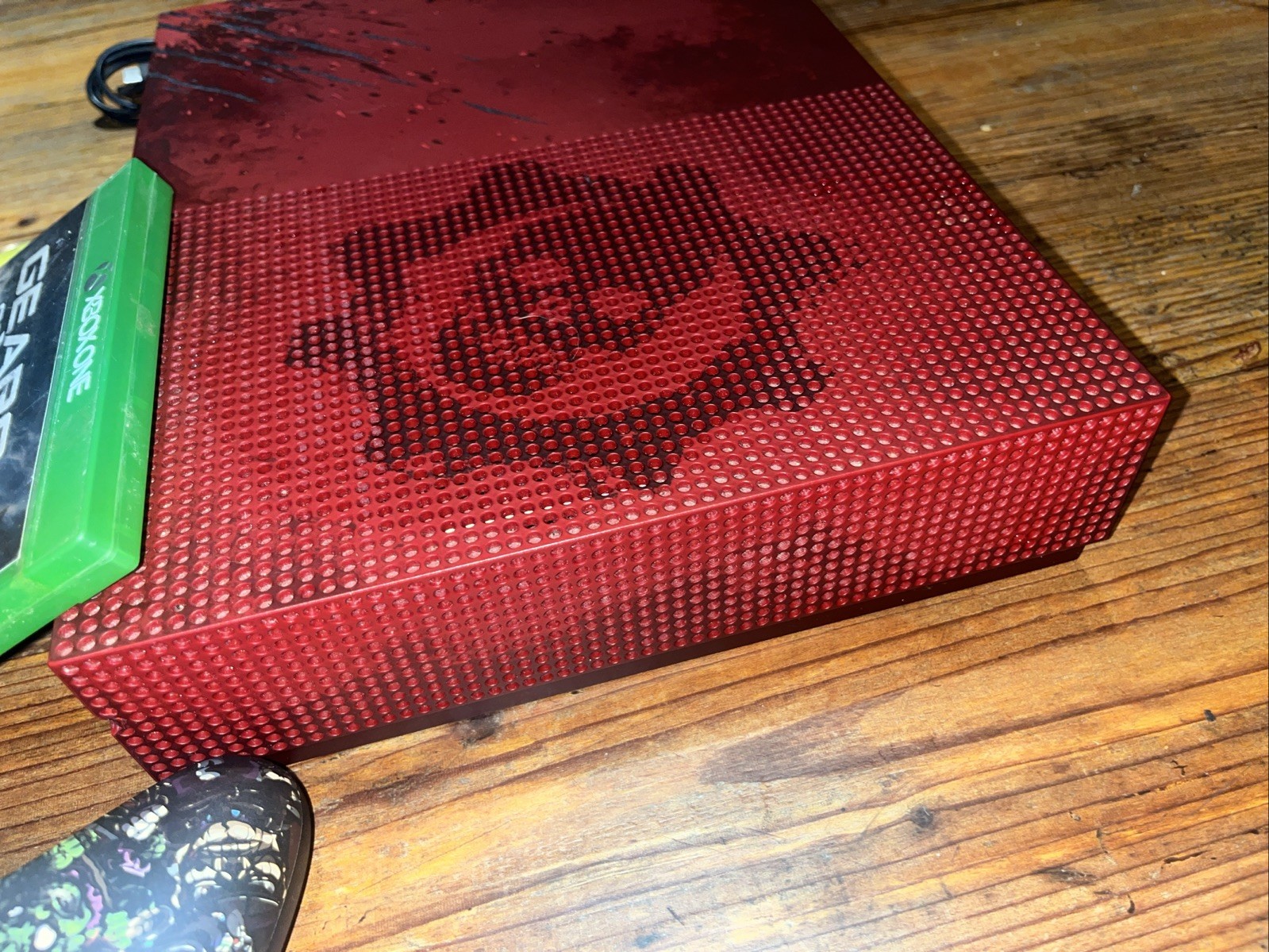Microsoft Xbox One S Gears of War 4 Limited Ed 2TB w/ 20+ Games Custom Control