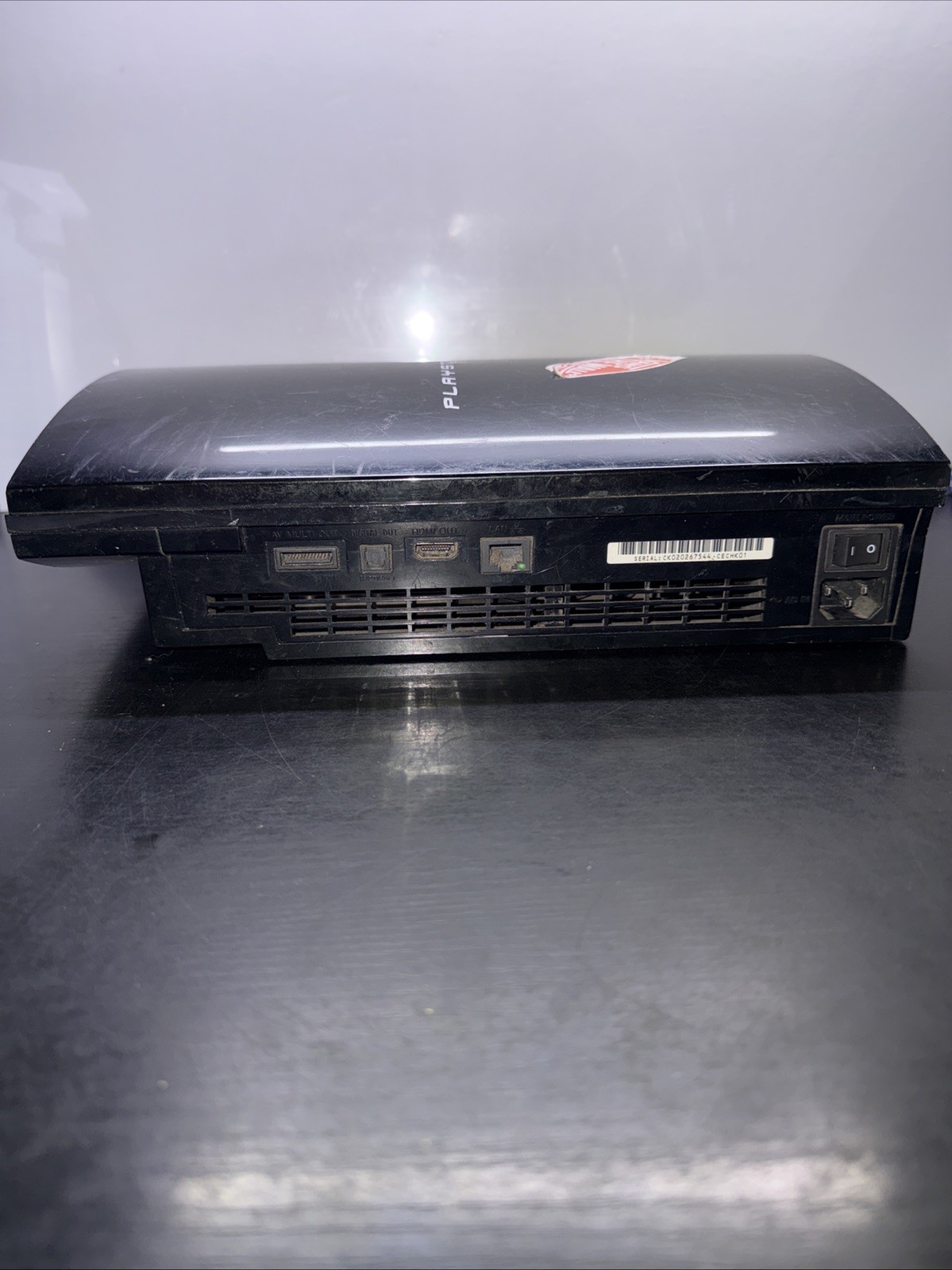 •Parts/non Working•Sony PlayStation 3 PS3 Phat Console Black CECHK01