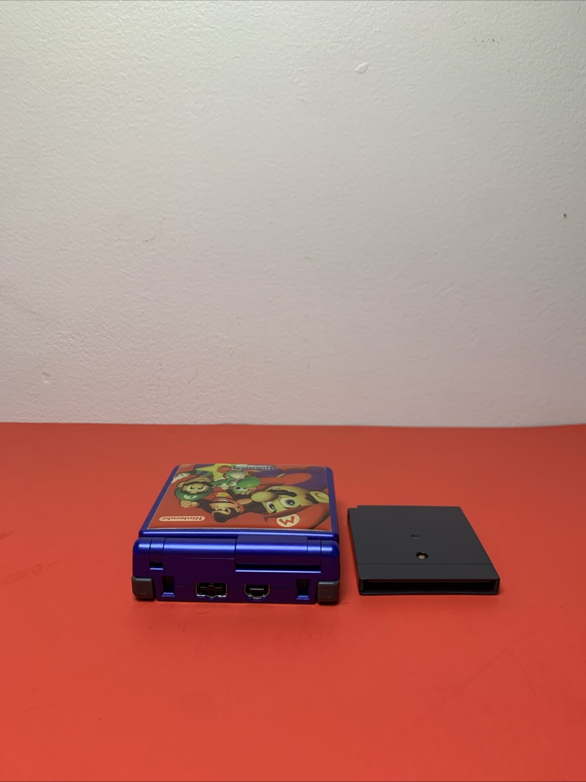 Nintendo Game Boy Advance SP AGS-001 2002 with Frogger Game & Charger