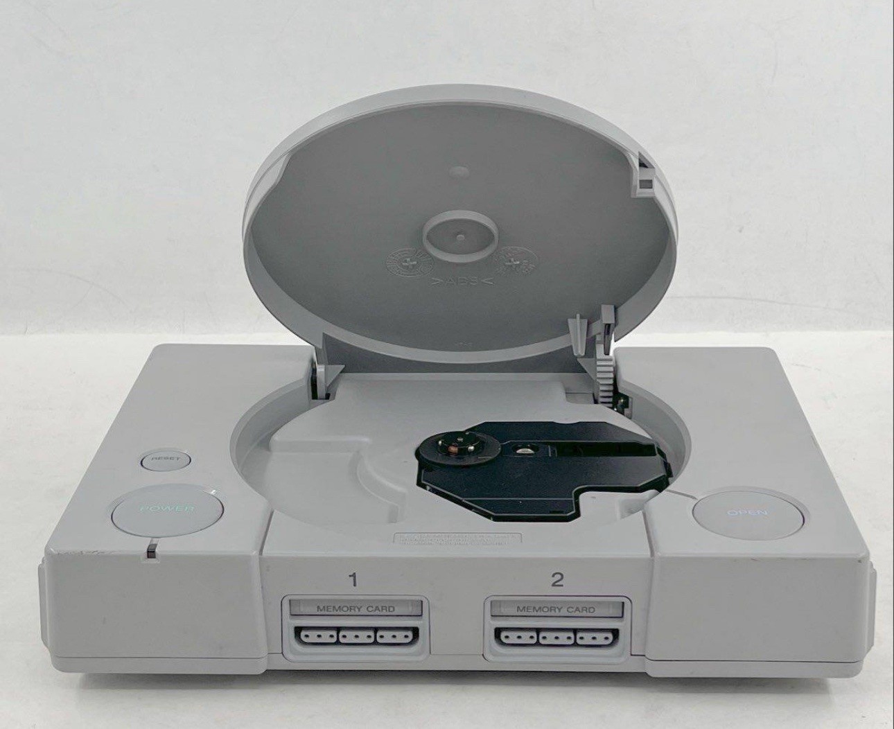 Sony PlayStation 1 PS1 Gray Console w/ Dual Analog Controller (Console tested)