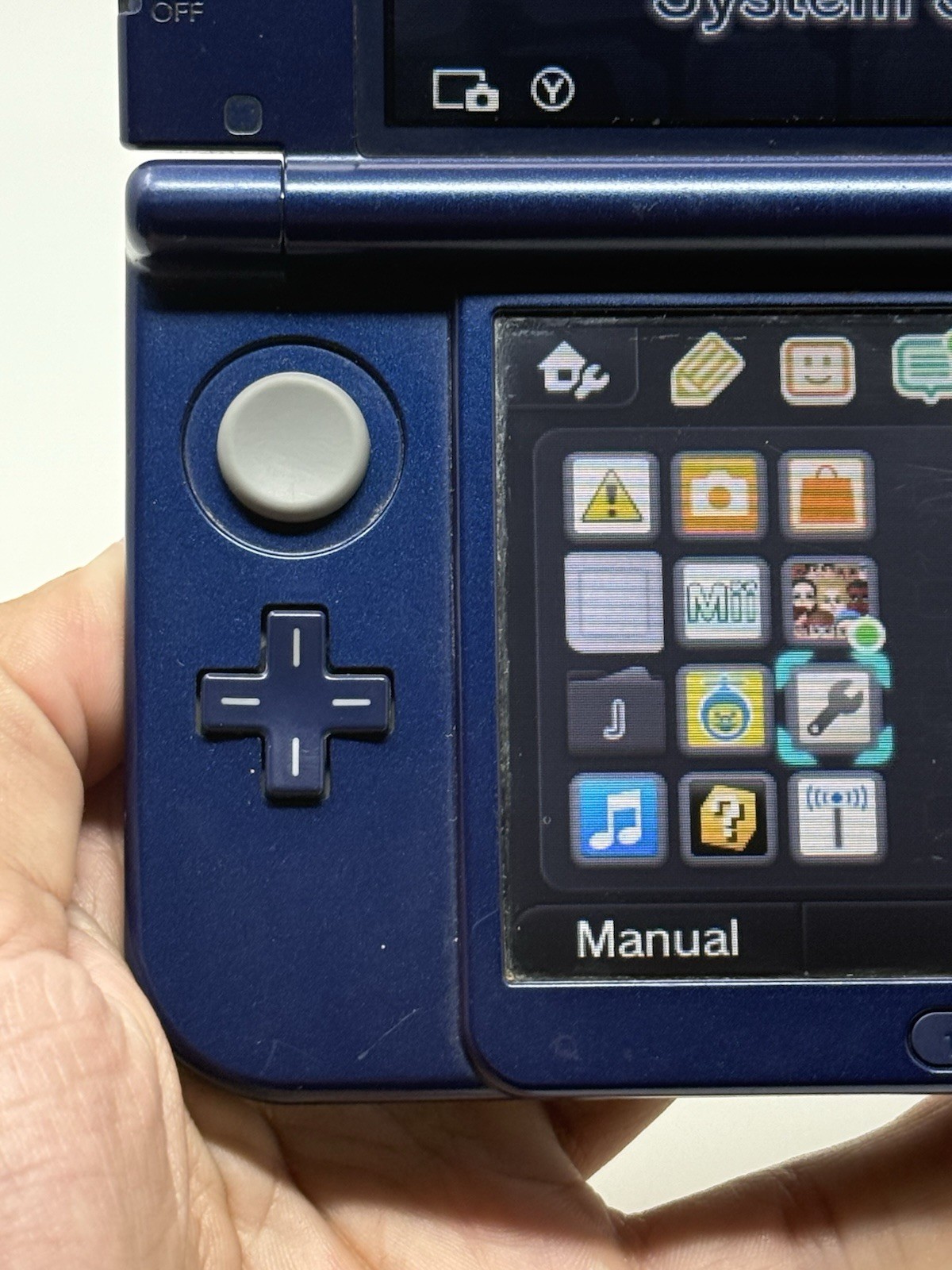 New Nintendo 3DS XL Galaxy Edition Handheld System w Charger US Edition Tested