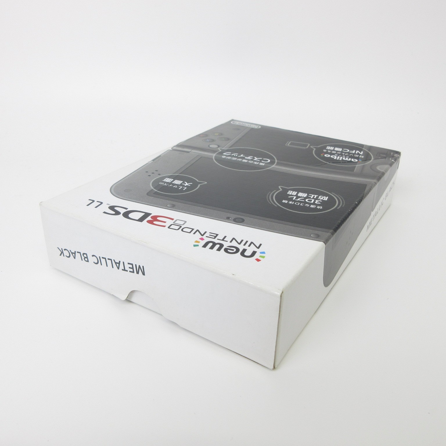【Excellent】Top IPS Nintendo New 3DS LL XL Metallic Black Console Japan Ver. #NET