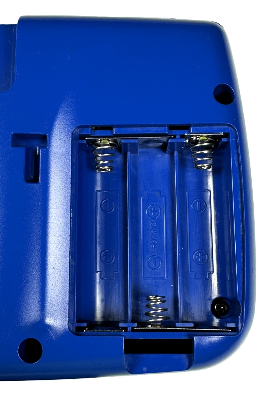 ❤️ SEGA Game Gear BLUE Console RECAPPED w CERAMIC SMD Caps, Glass Lens, Game