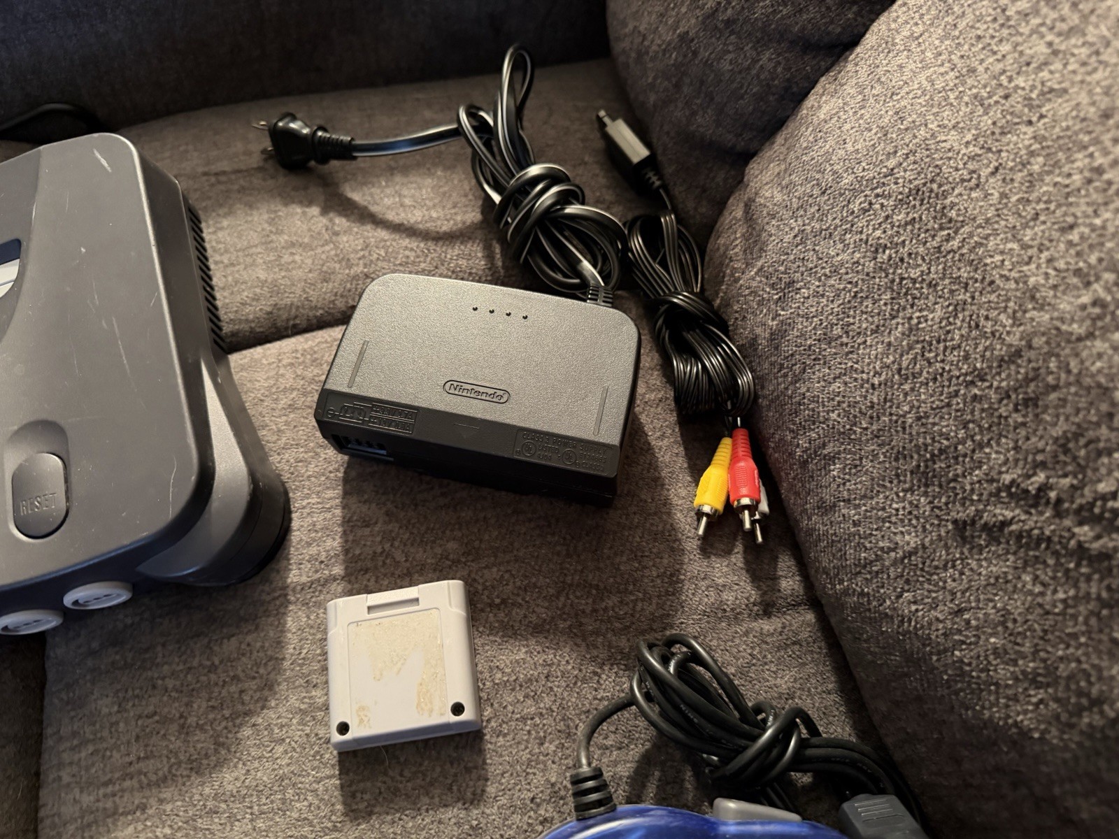 Nintendo 64 Home Console – Black With Games N64