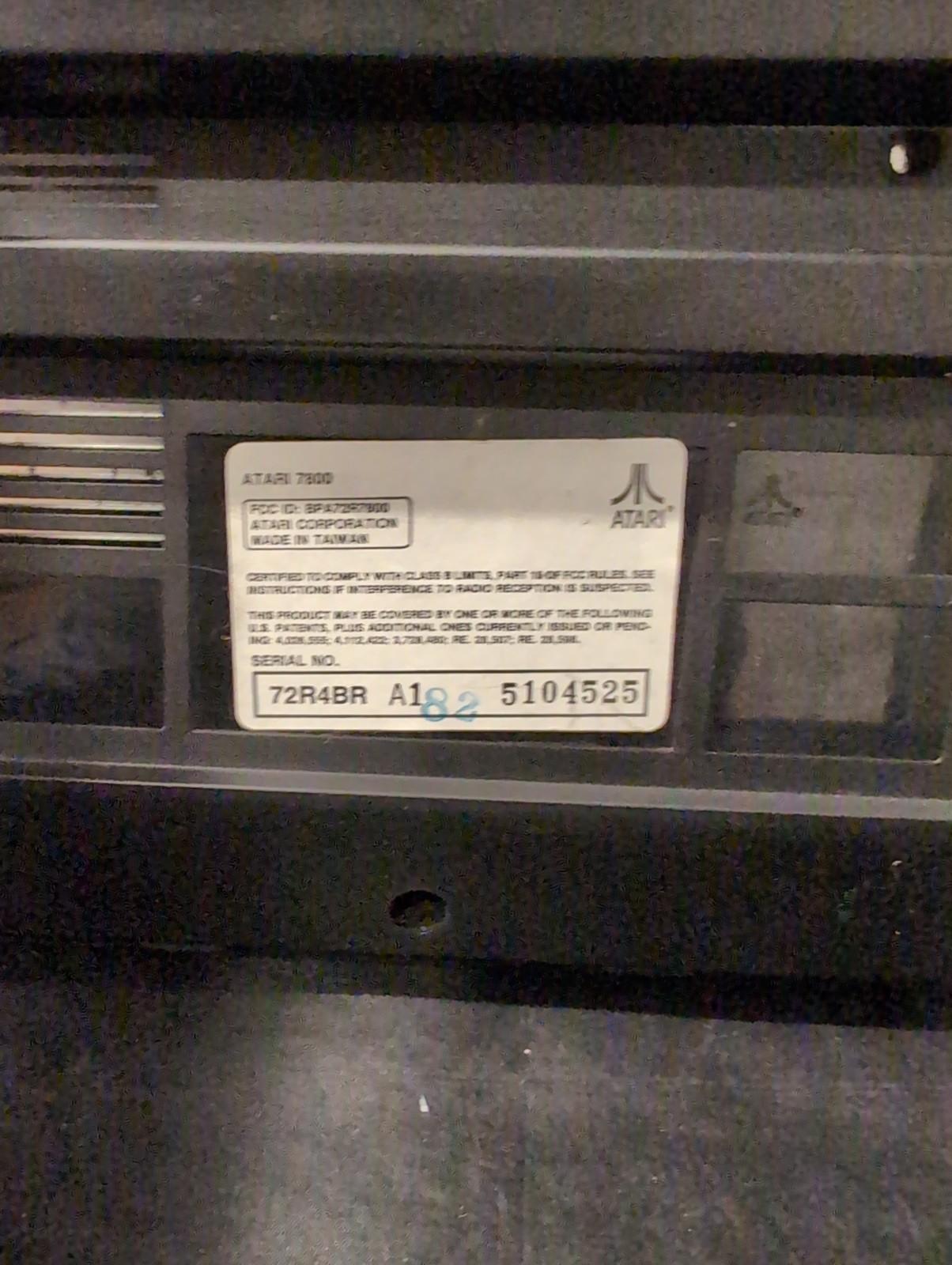 Atari 7800 ProSystem Retro Vintage Video Game Console Only – Tested Working