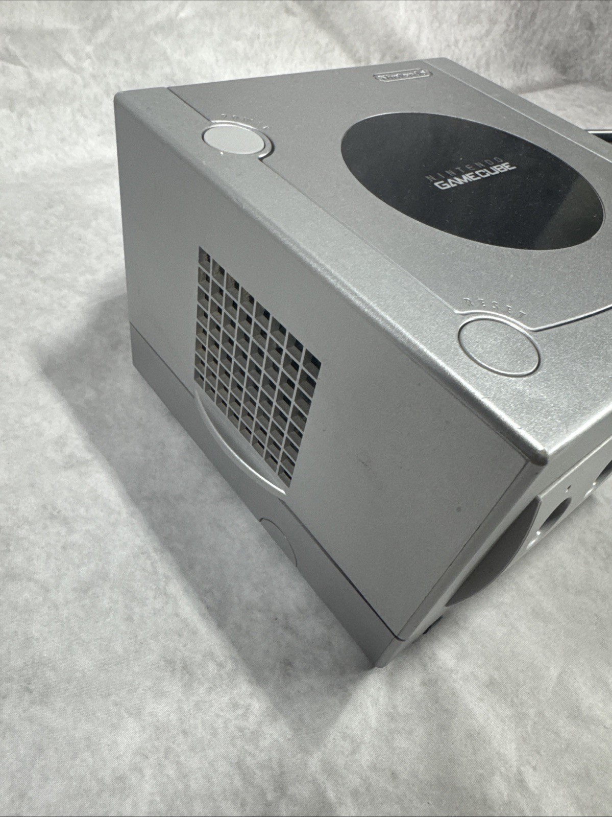 Nintendo GameCube Video Game Console DOL-101 Silver OEM Power and Controller