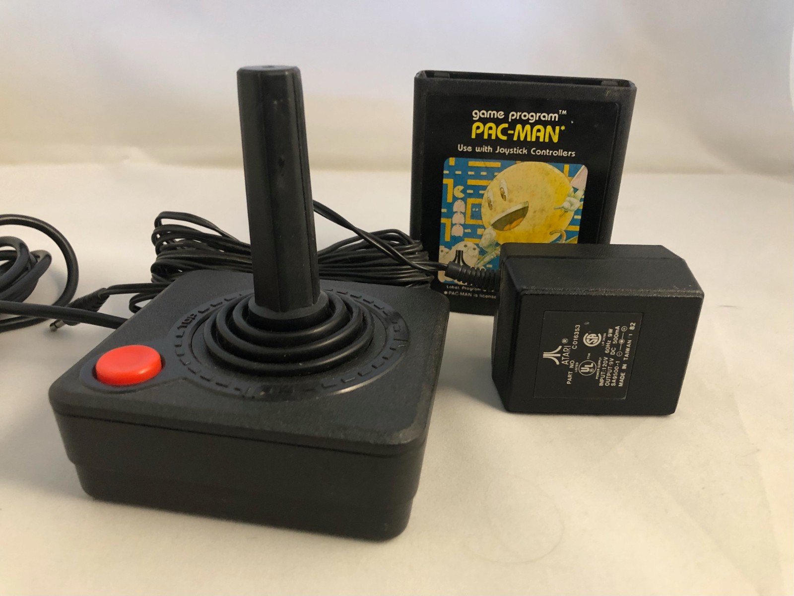 Atari 2600 Darth Vader Black Game Console Bundle Cleaned Tested Working