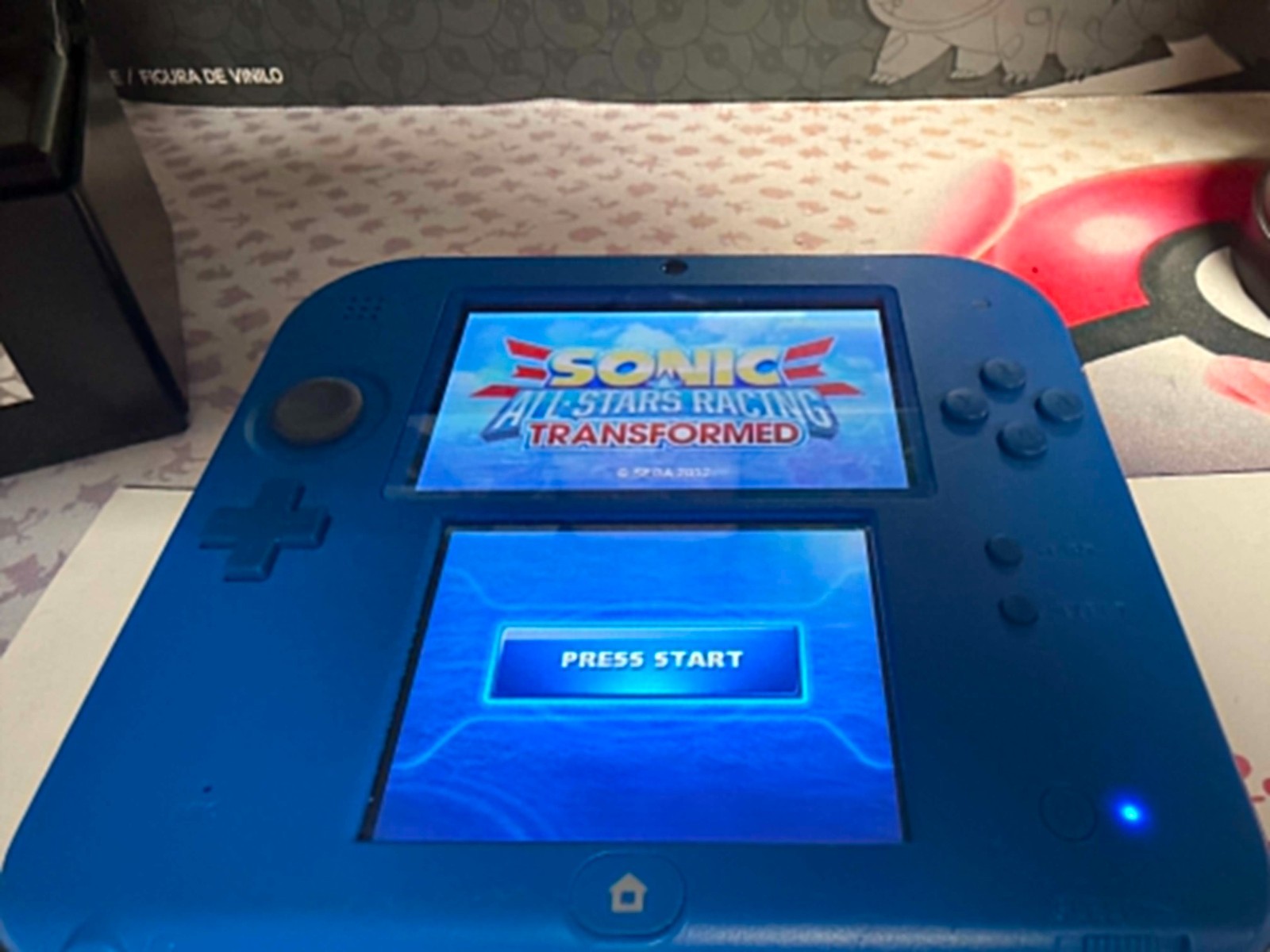 Nintendo 2DS Launch Edition Blue and Black Handheld System – Blue/Black Used