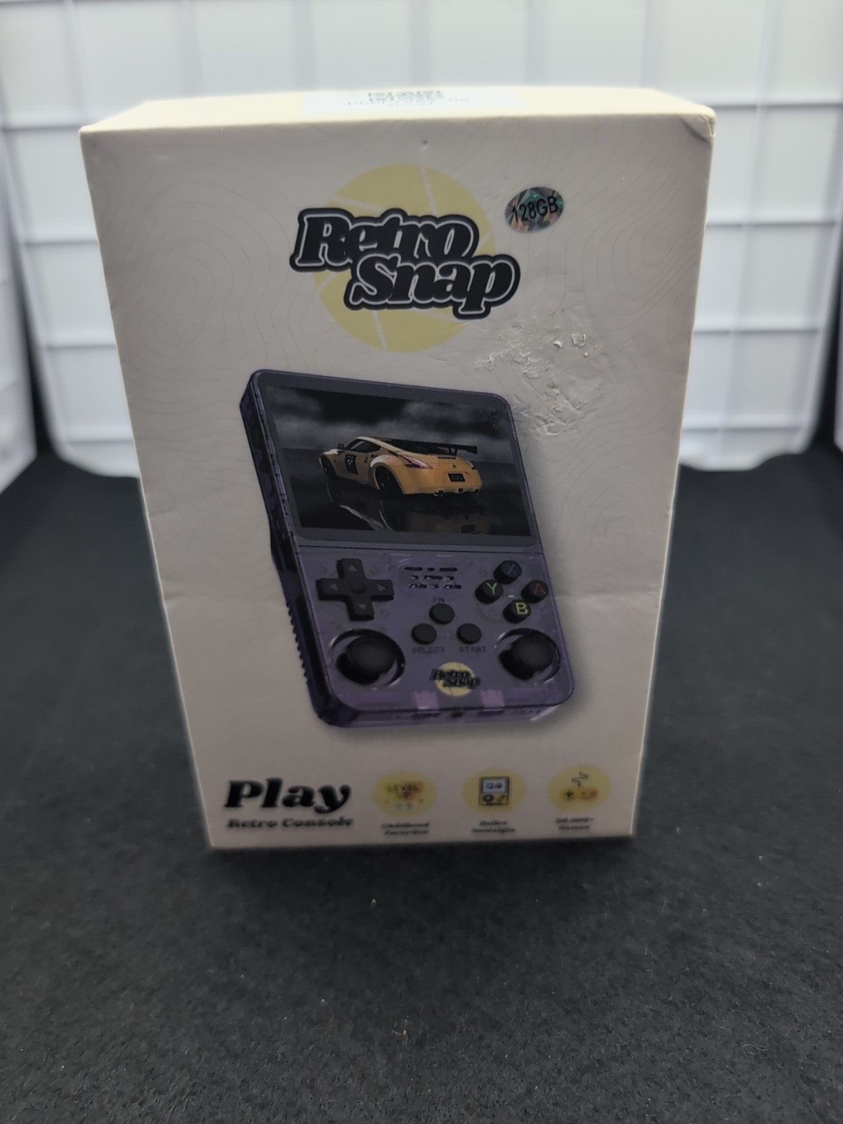 RetroSnap Play Retro Handheld Video Game System 128GB 20,000 Plus Games Black