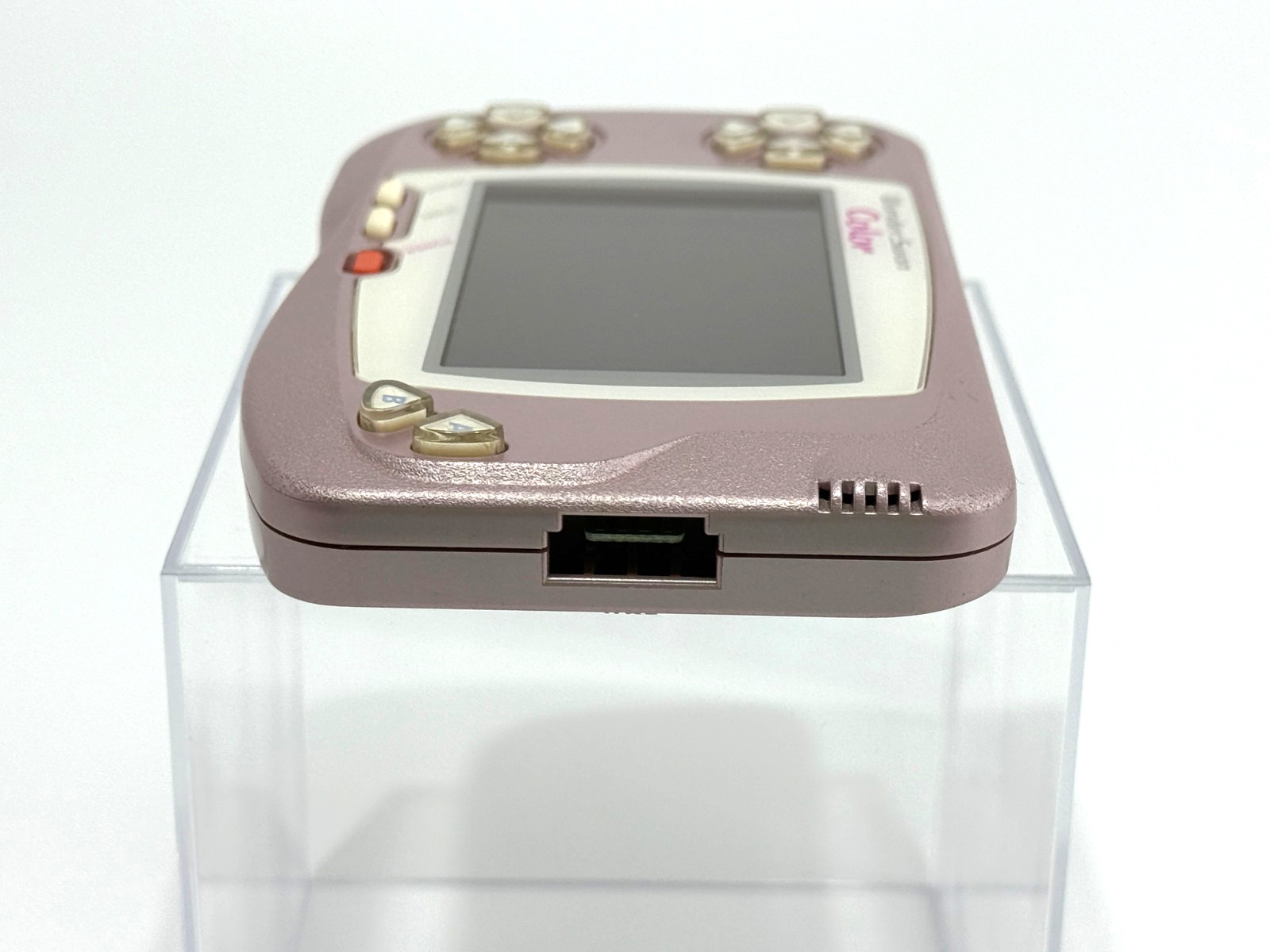 Bandai WonderSwan Color Pearl Pink WSC-001 Tested Working VG Condition From JP