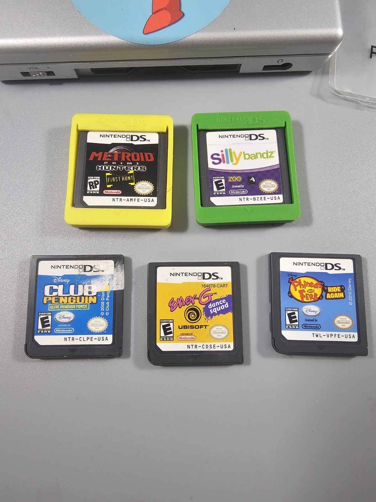 Nintendo DS Lite Silver BIG Lot – Cases Games Stylus Manual Accessories READ!