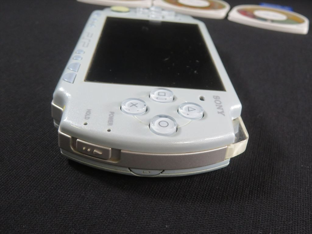 PSP 2000 Console SONY playstation portable Felicia Blue Japan 3 game for parts