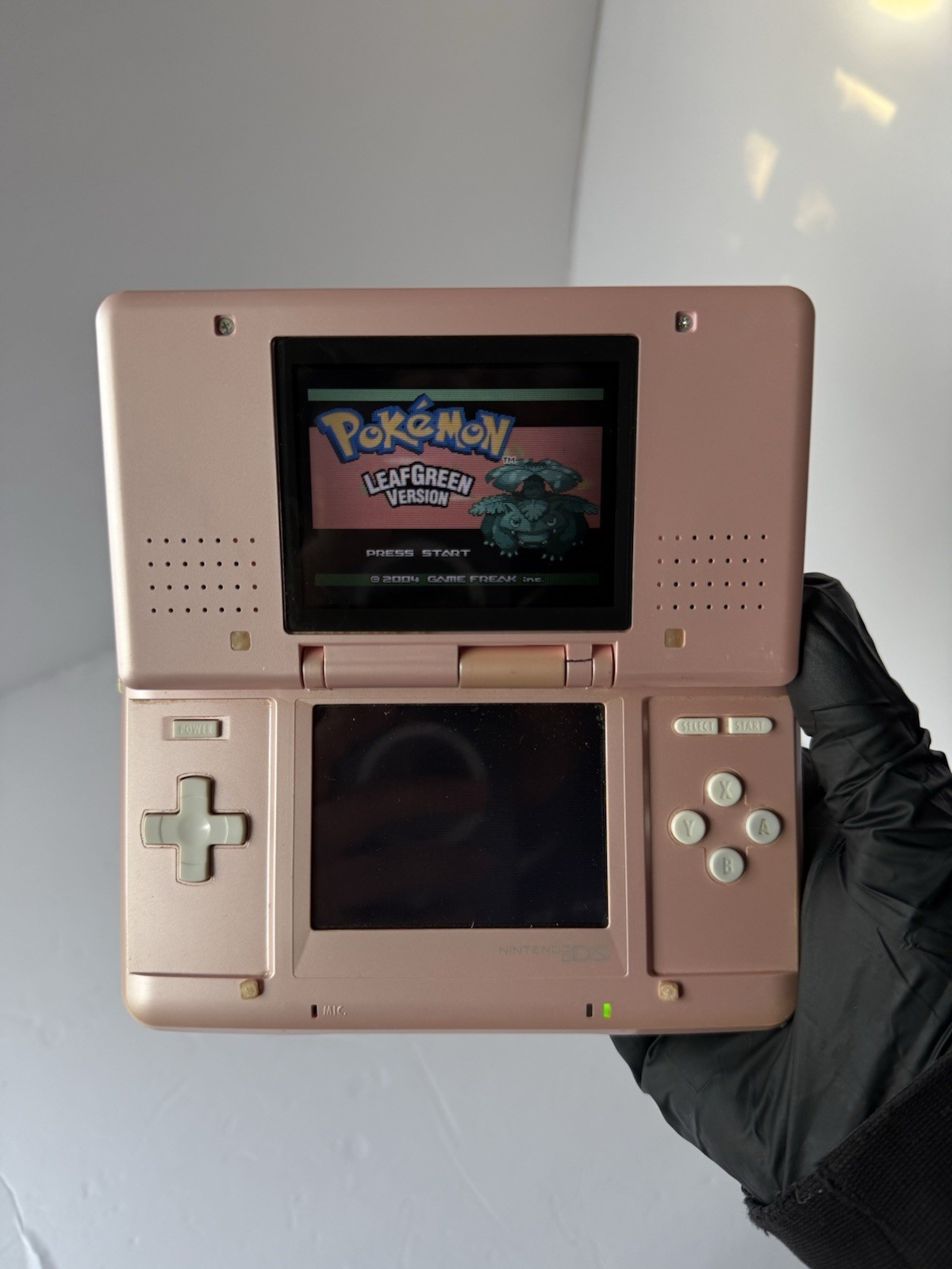 Nintendo Original DS Metallic Pink Console Bundle & Charger Included