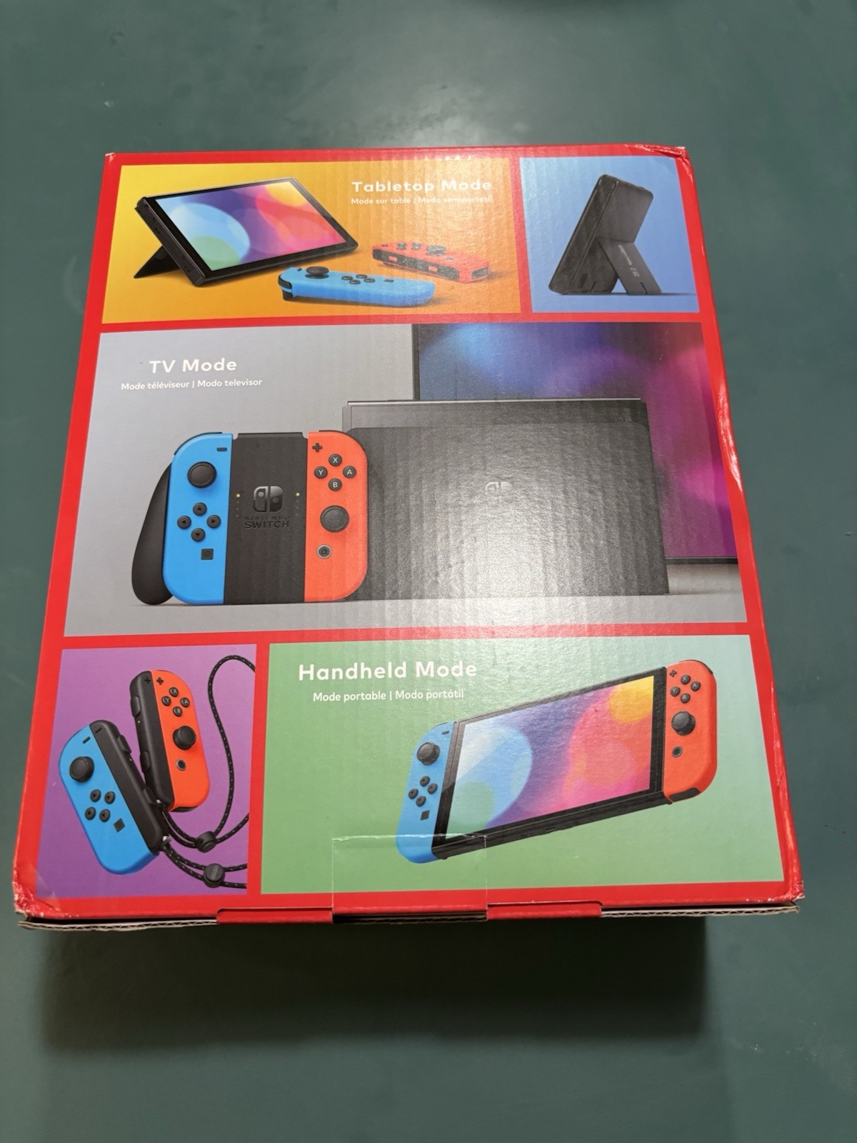 NEW Nintendo Switch OLED 64GB Neon Red Blue Joy-Con 2021 Newest+ FAST SHIPPING⭐