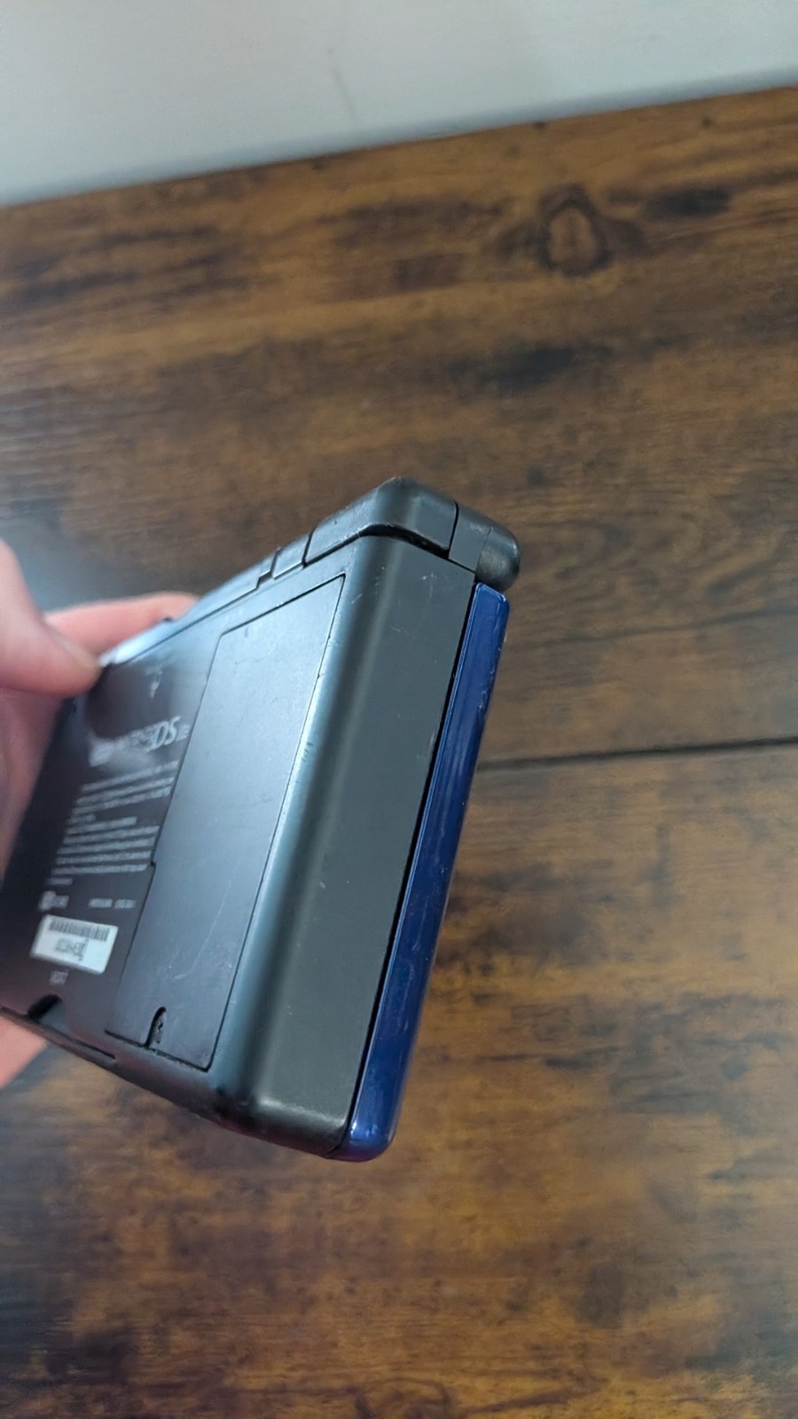 Nintendo DS Lite Handheld Console (USG-001) Blue w/ OEM Stylus Tested WORKING