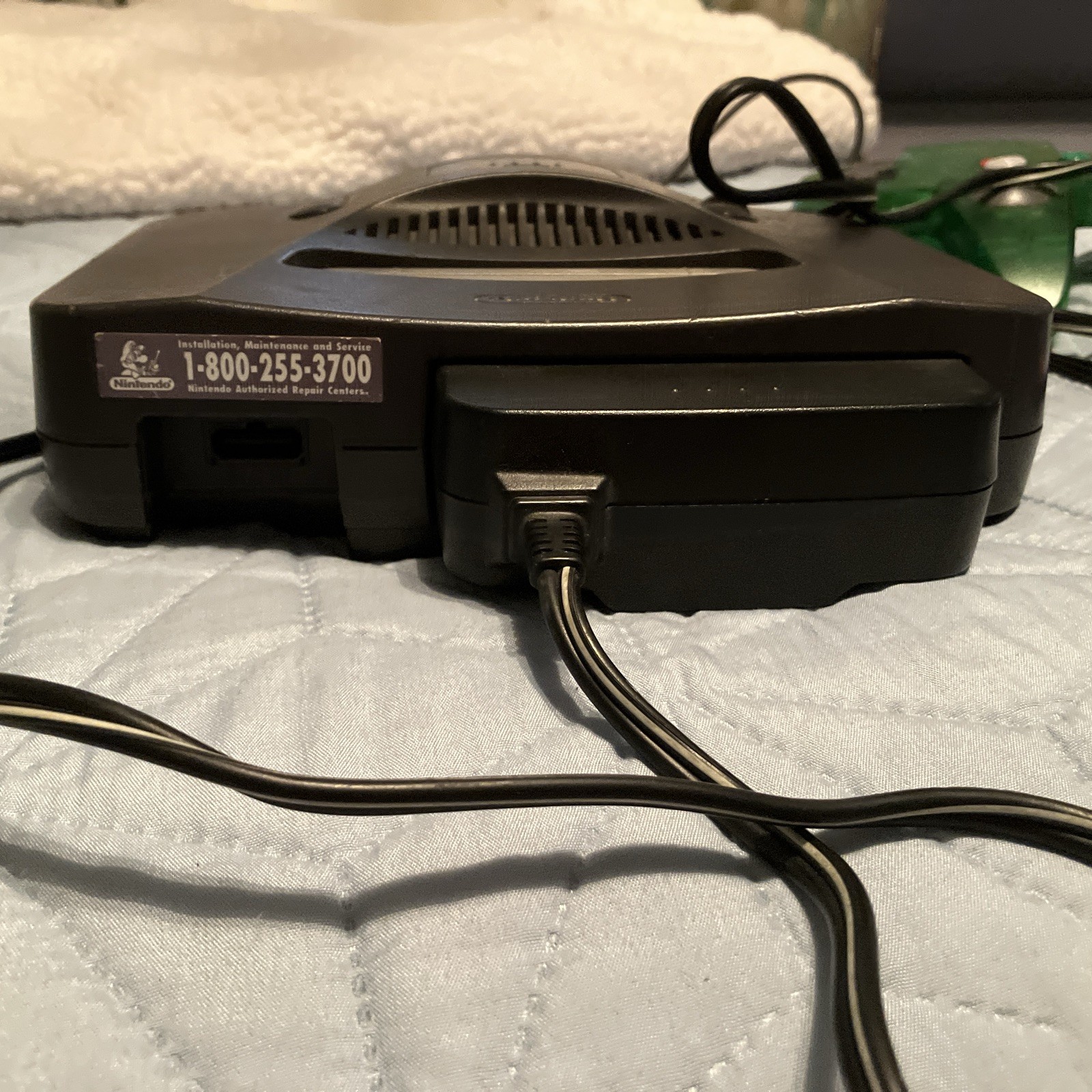 Nintendo 64 N64 Game Console System + Controllers/ Cords WORKING