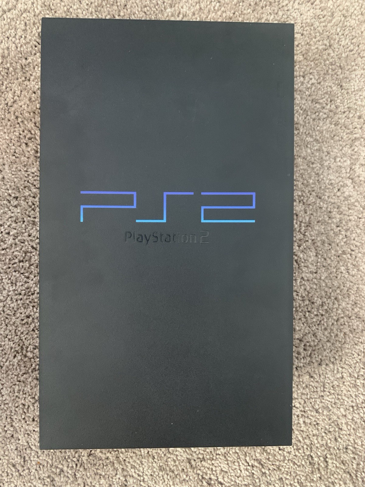 Sony PlayStation 2 Black Fat Console Bundle w/ 2 Controllers, 2 8MB Cards, Box