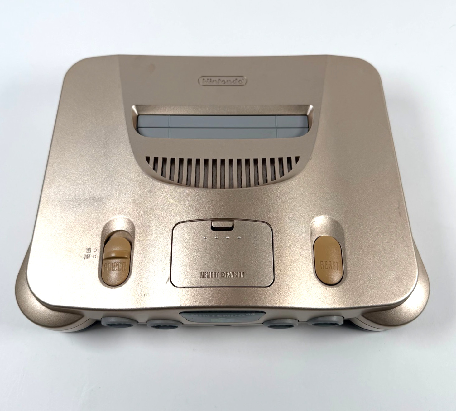Nintendo 64 Gold Console Only, Limited Toys R Us Edition, Tested Region Free