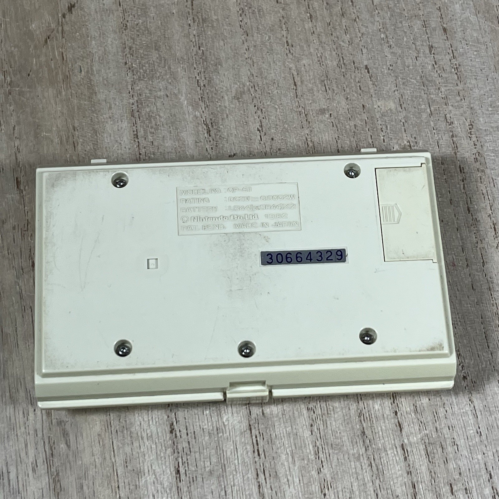 Nintendo Game & Watch OIL PANIC Multi Screen Handheld System OP-51 1982 Tested
