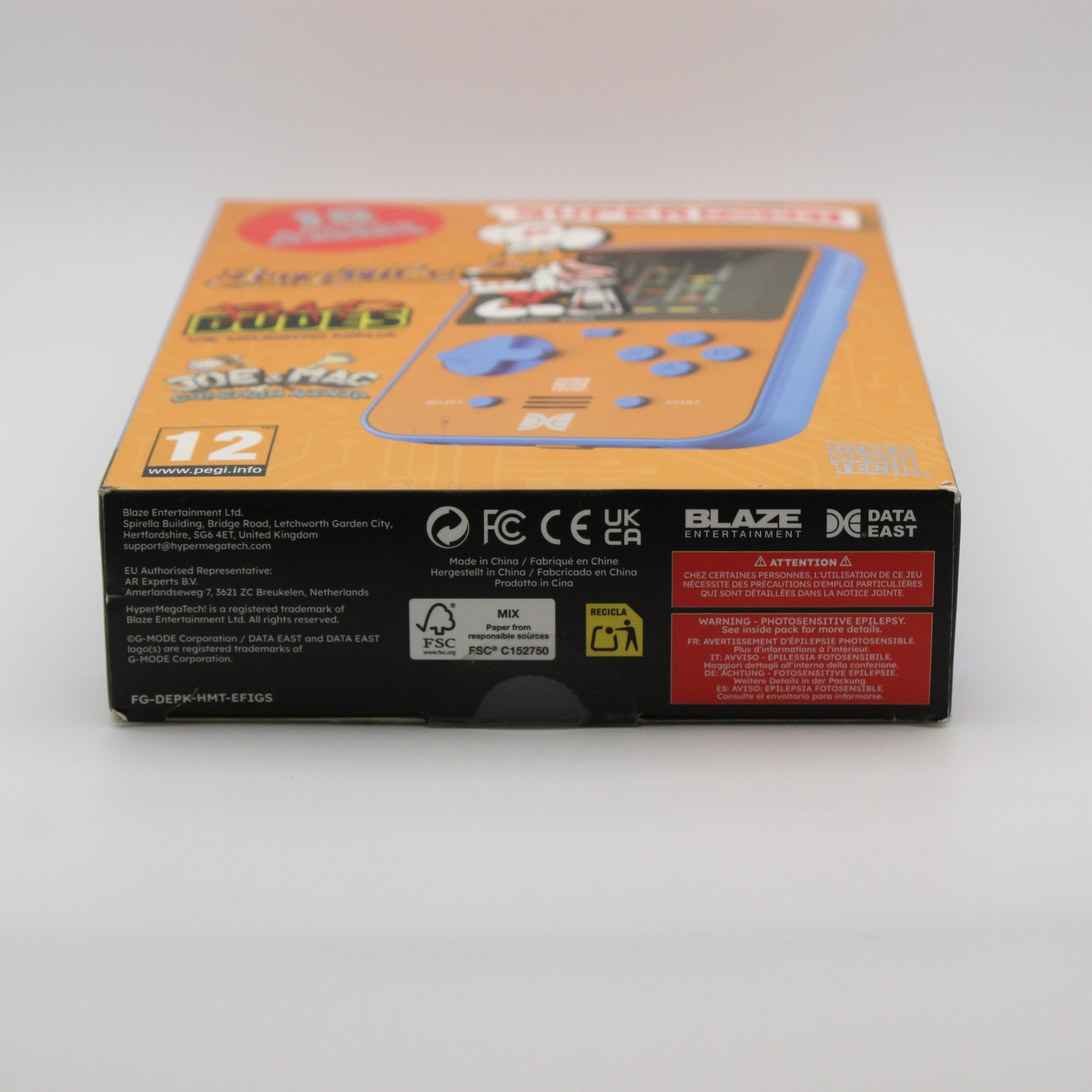 HyperMegaTech Super Pocket Data East Edition Handheld Console FG-DEPK-HMT-EFIGS