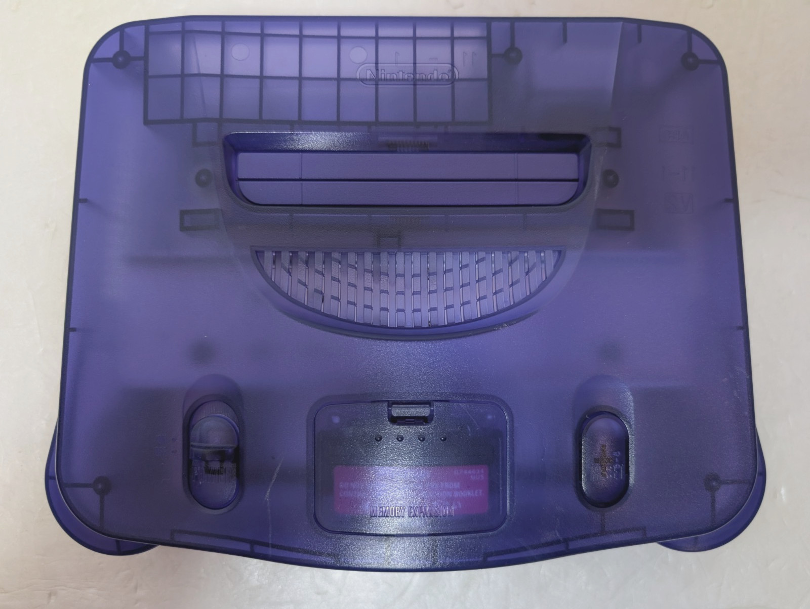 Nintendo 64 Region Free Console Midnight Blue 2controllers Mario Party japan