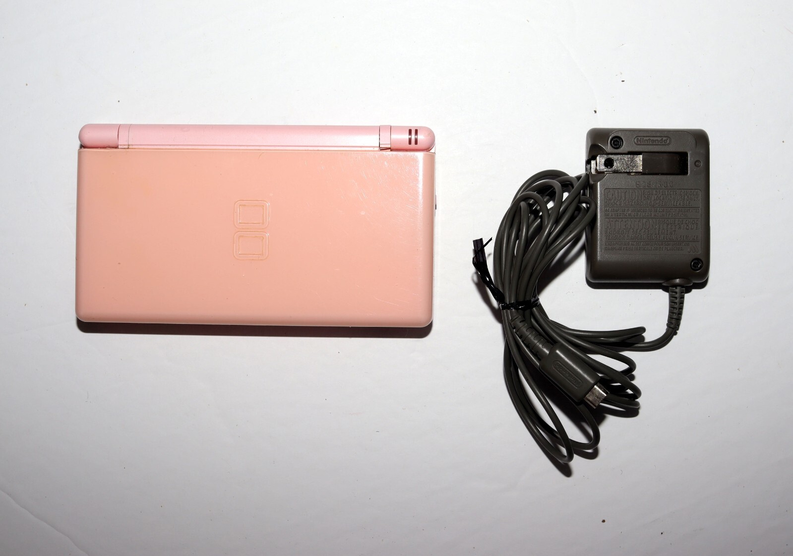 Nintendo DS Lite Pink Handheld System Tested Works