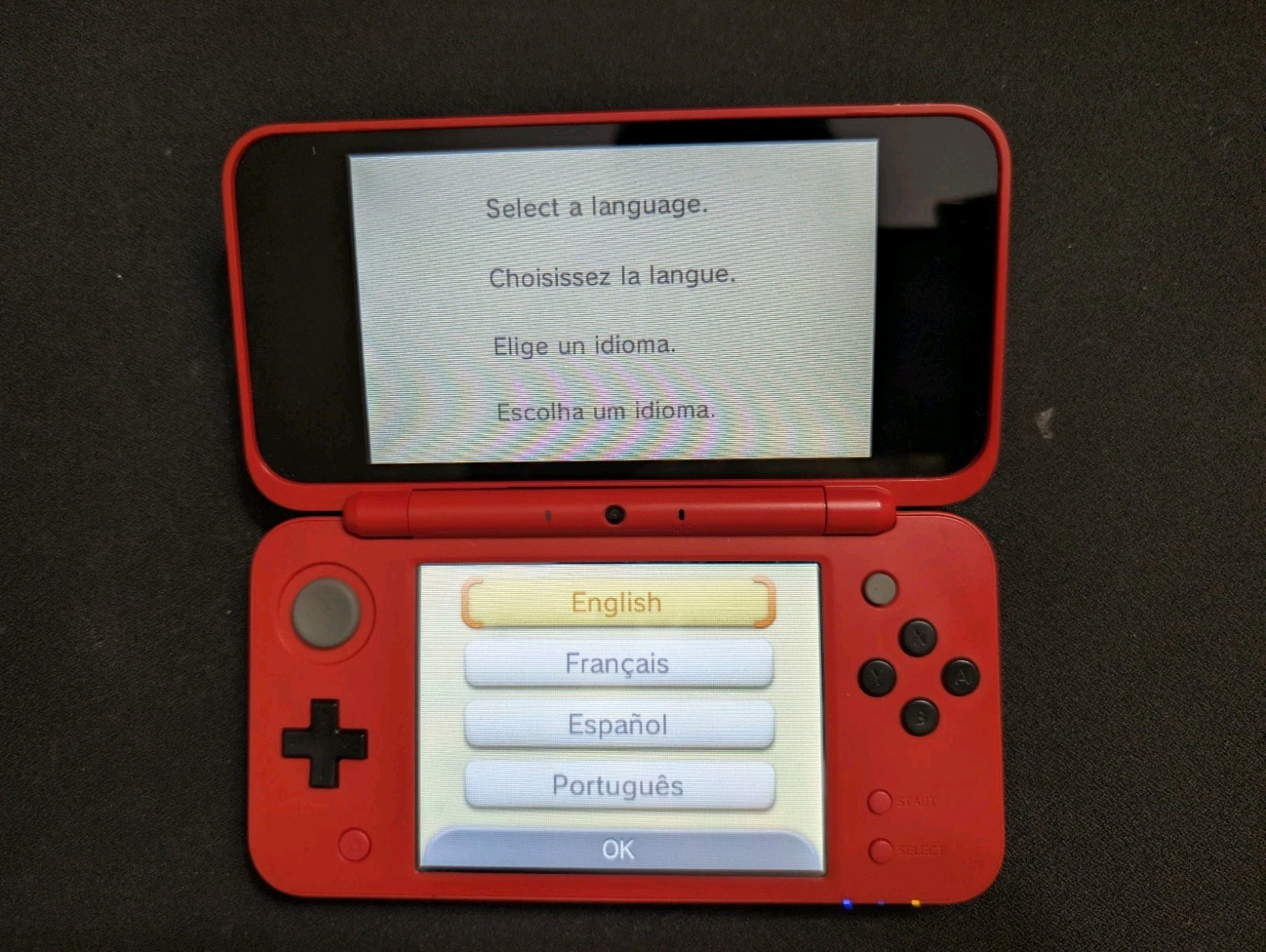 (Region Unlocked) Monster Ball New 2DS LL + 128GB MicroSD Card & 7 Games