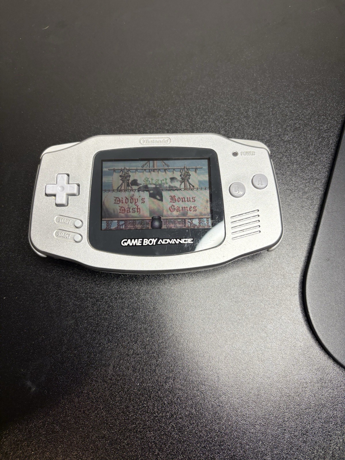 Game Boy Advance (nintendo) White gray Color Handheld System ABG-001 – Working!