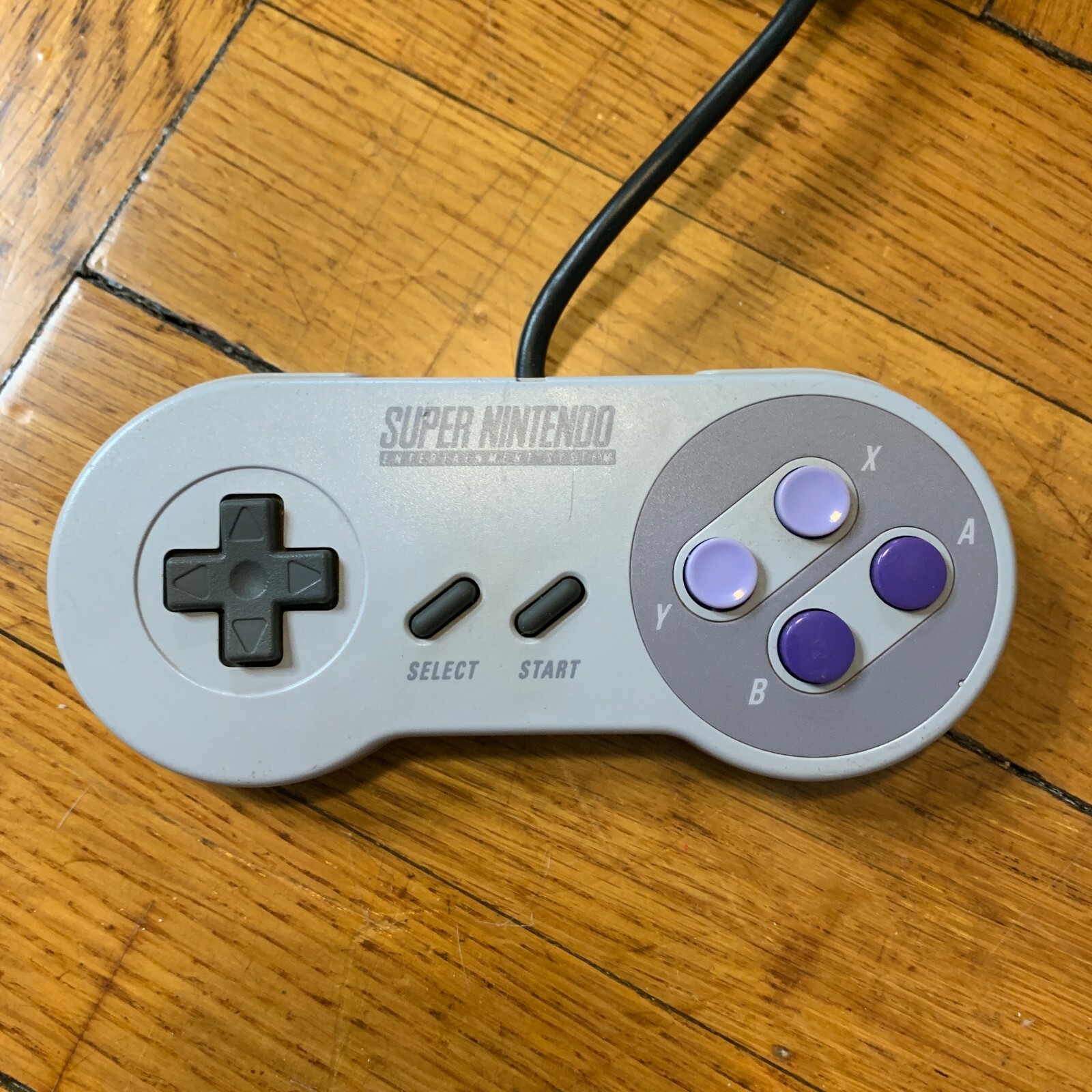 Super Nintendo SNES Console OEM Brand Complete Set + w/ Mario World & All Stars