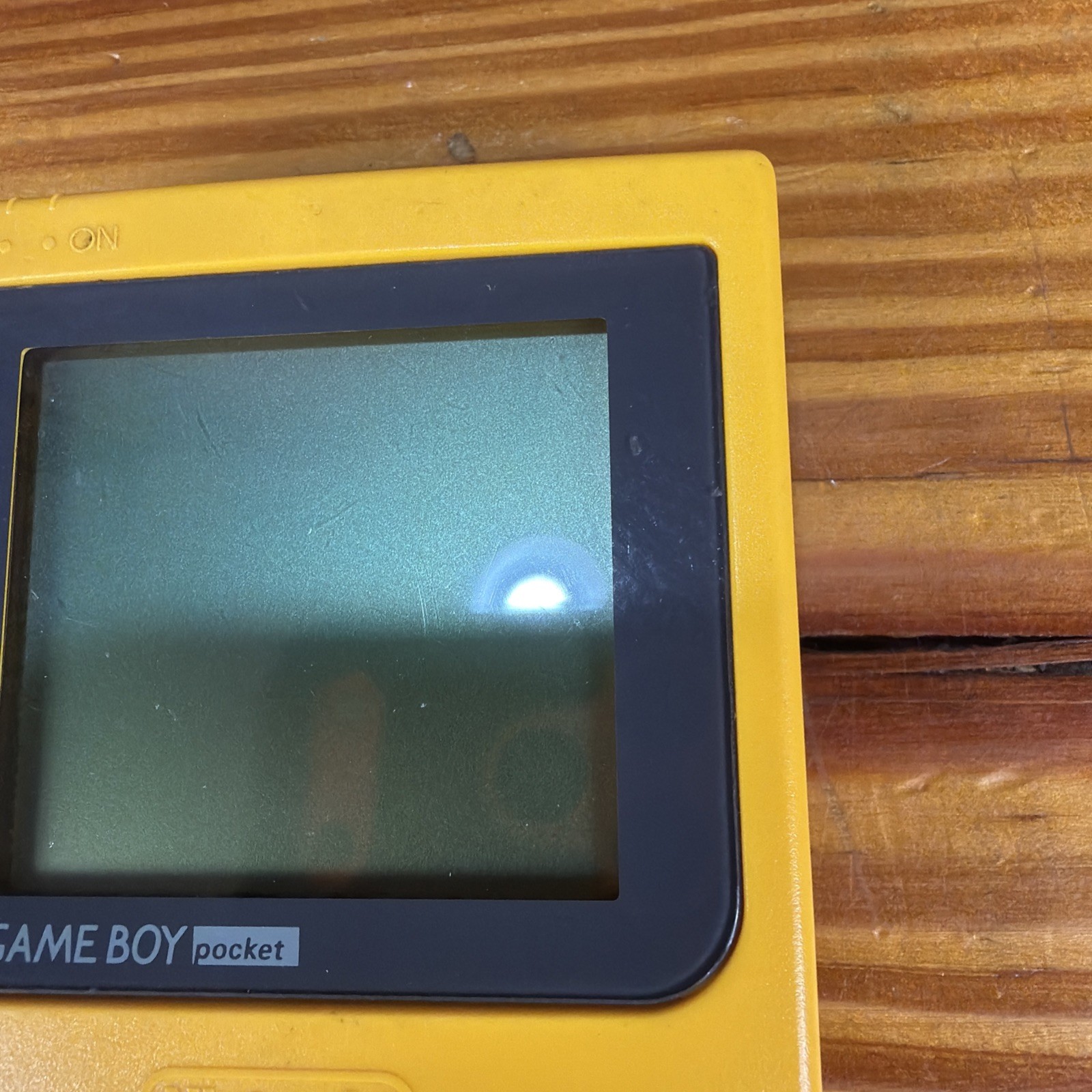 Nintendo Game Boy Pocket Yellow Model MGB-001 Non-Working Parts Only