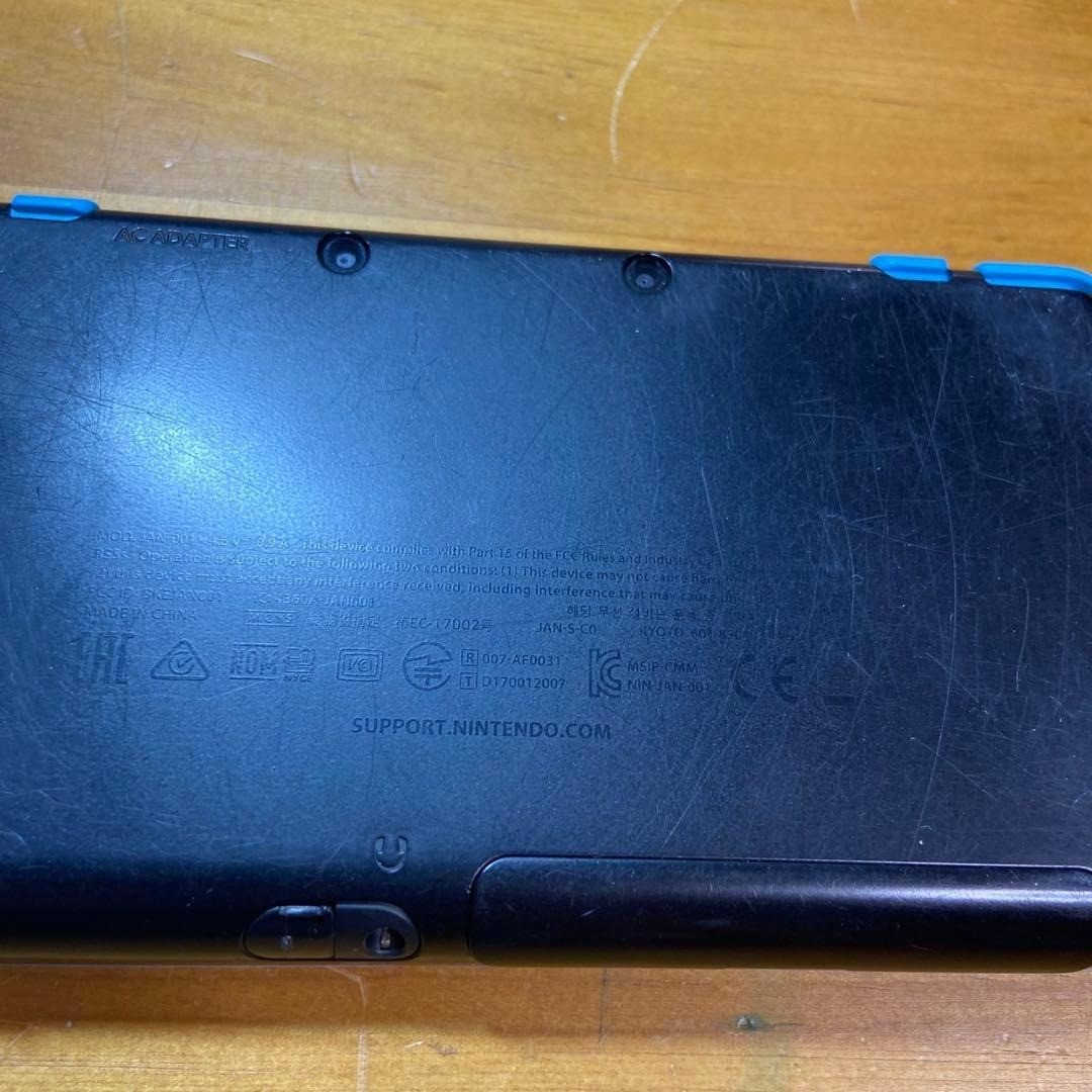 New Nintendo 2DS LL Console, Black x Turquoise, 6081 From Japan