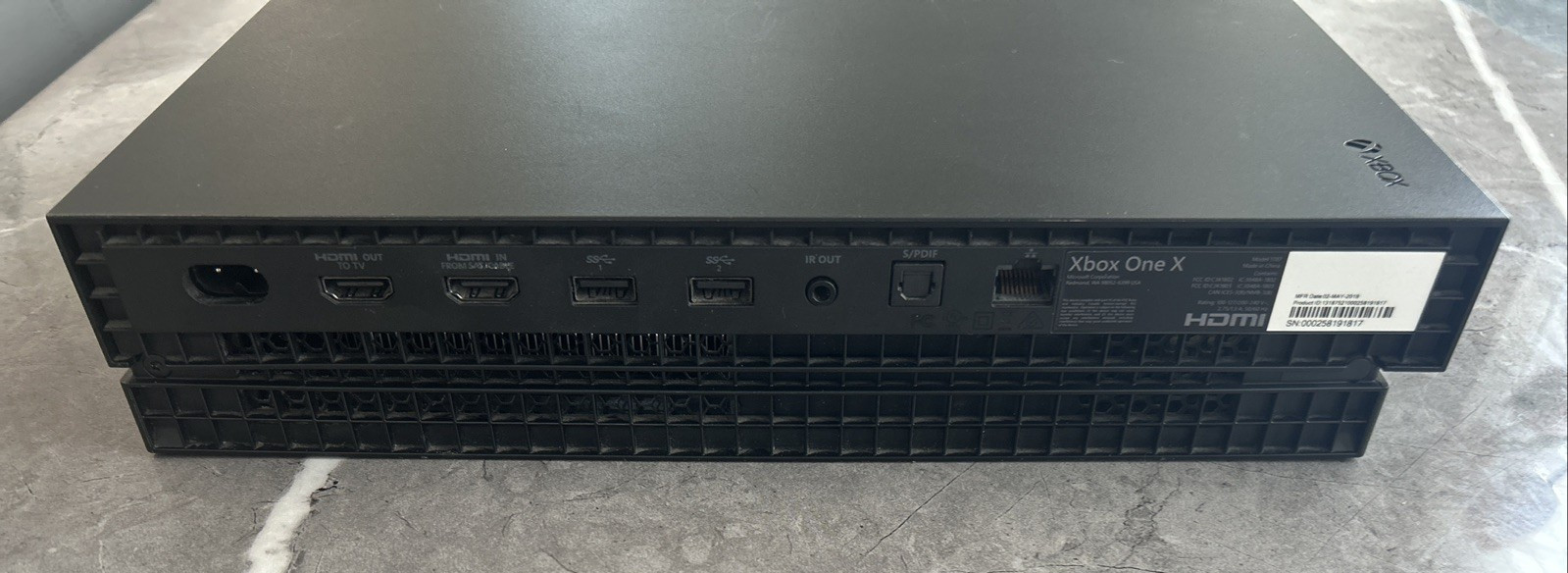 Microsoft Xbox One X Project Scorpio Edition 1TB Console – Black & 2 Controllers