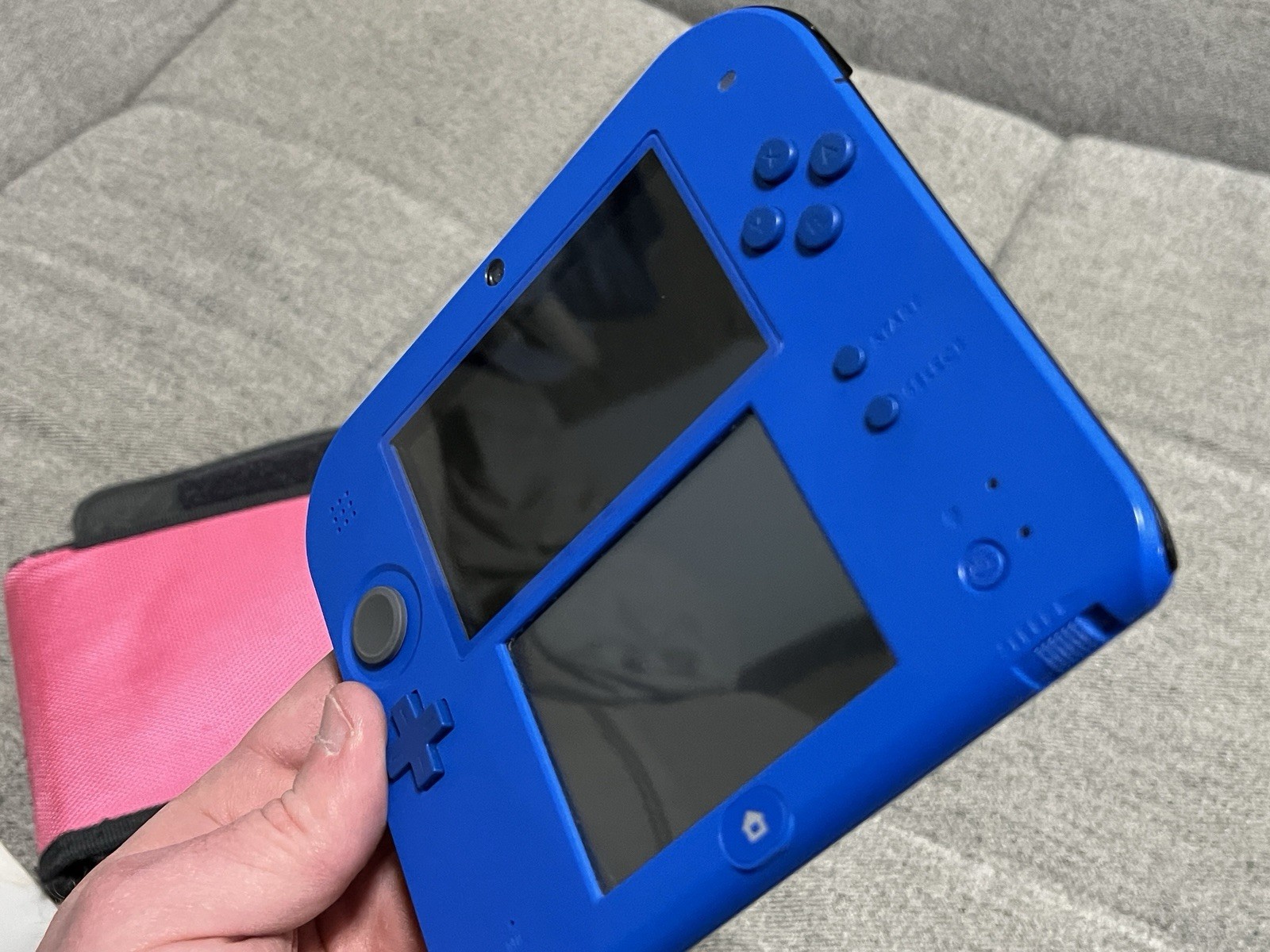 Nintendo 2DS Handheld Game Console FTR-001 Black/Blue