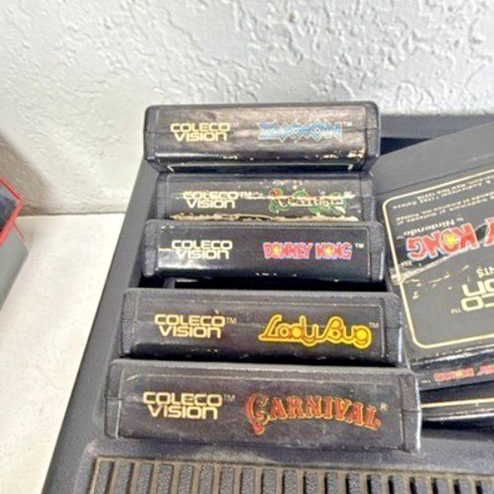 ColecoVision 2400 Console System Untested Console +7 Games (As Is Untested)