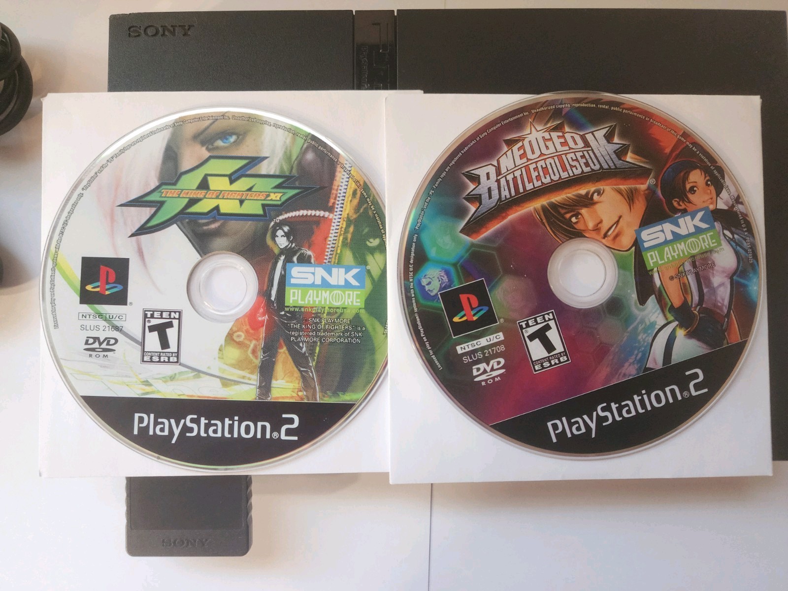Playstation 2 Slim Bundle. TESTED WORKING.