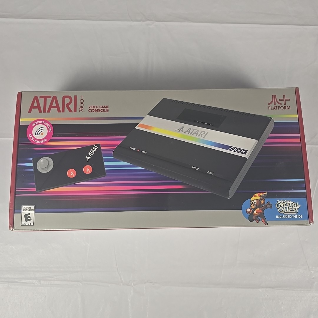 2024 Atari 7800 Plus Official HDMI Console & Wireless Controller 7800+ Sealed