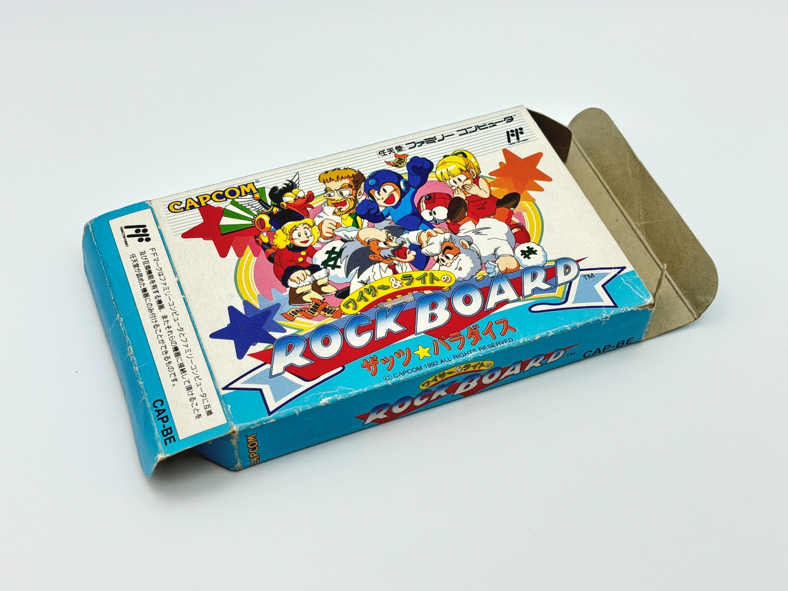 Wily & Right no RockBoard That’s Paradise Famicom FC Boxed CIB Tested Japan Auth