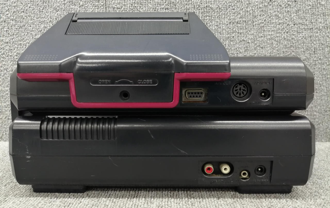 SEGA Mega Drive Genesis Mega CD Console Set HAA-2510 HAA-2910 Japan