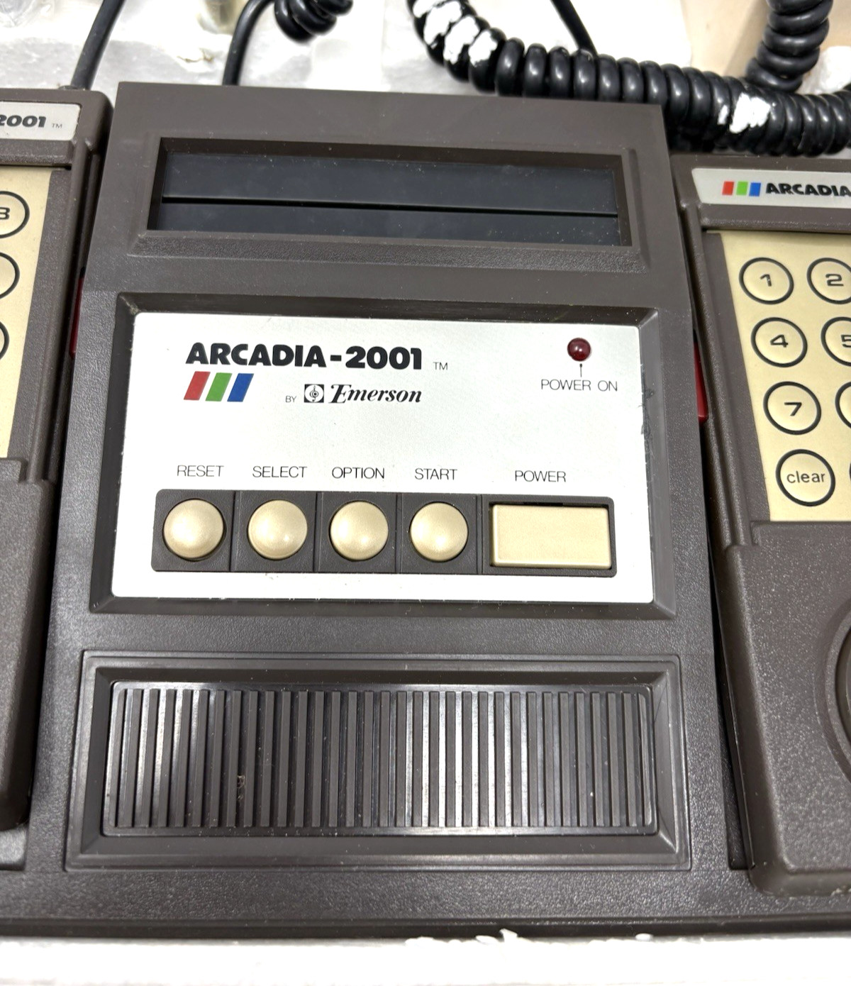 Emerson ARCADIA 2001 Video Game Console UNTESTED AS FOUND FOR PARTS ONLY