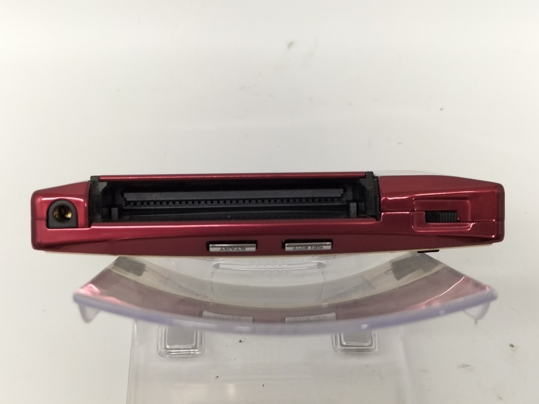 B7184 Nintendo Gameboy micro console Famicom color w/box manual pouch fx